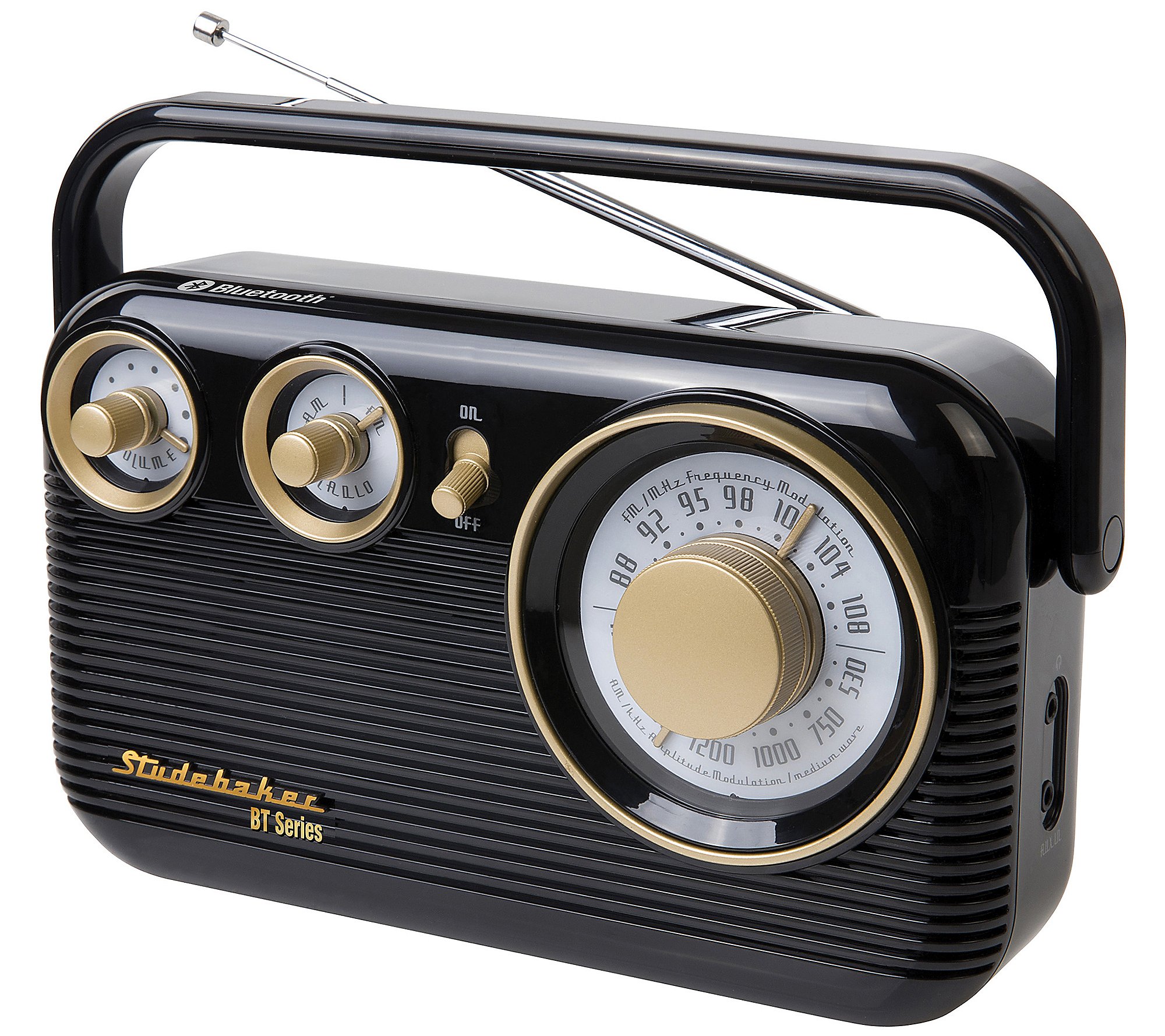 Studebaker Retro AM/FM and Bluetooth Radio