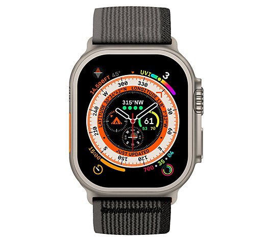 Apple Watch Ultra 49mm GPS & Cellular S/M Trail Loop Bundle - QVC.com