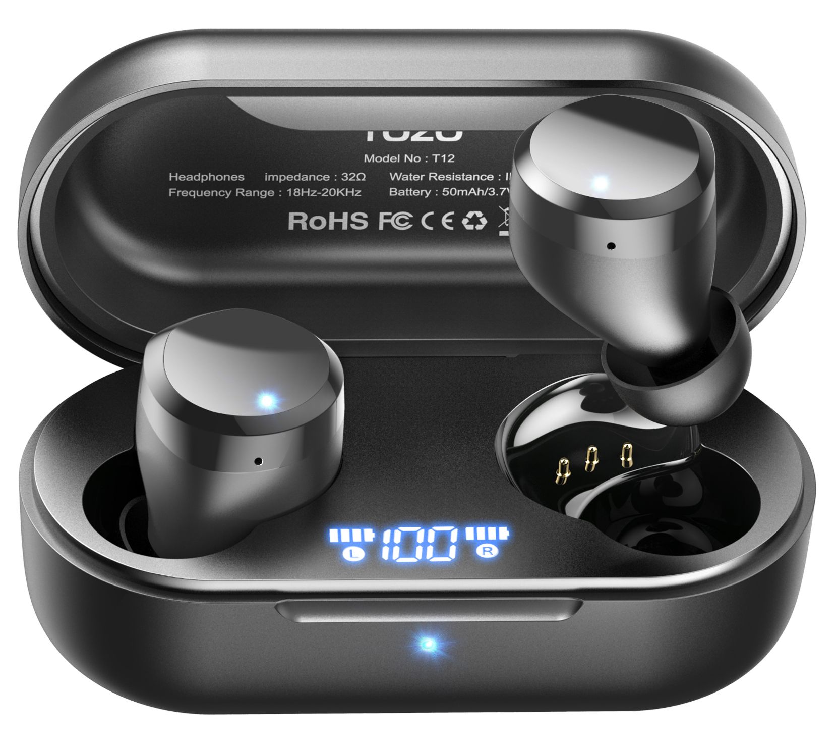 TOZO T12 Wireless Bluetooth Earbuds