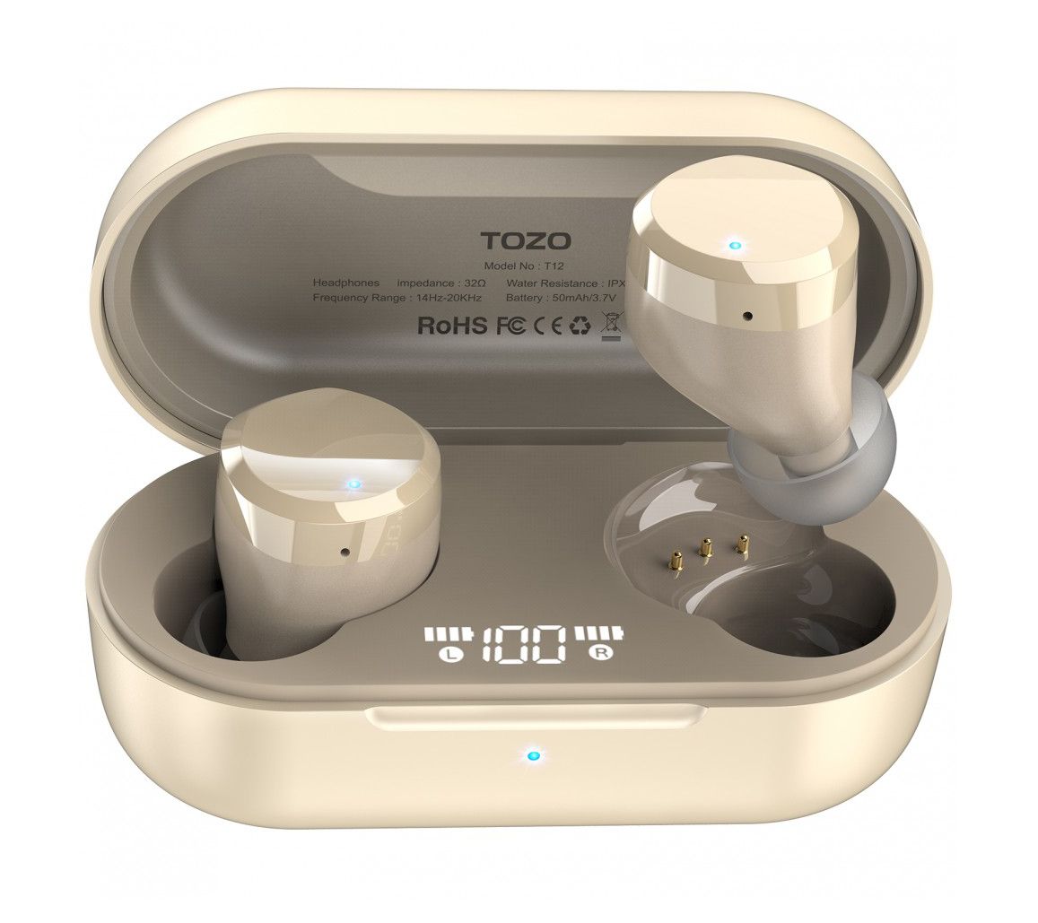 TOZO T12 Wireless Bluetooth Earbuds