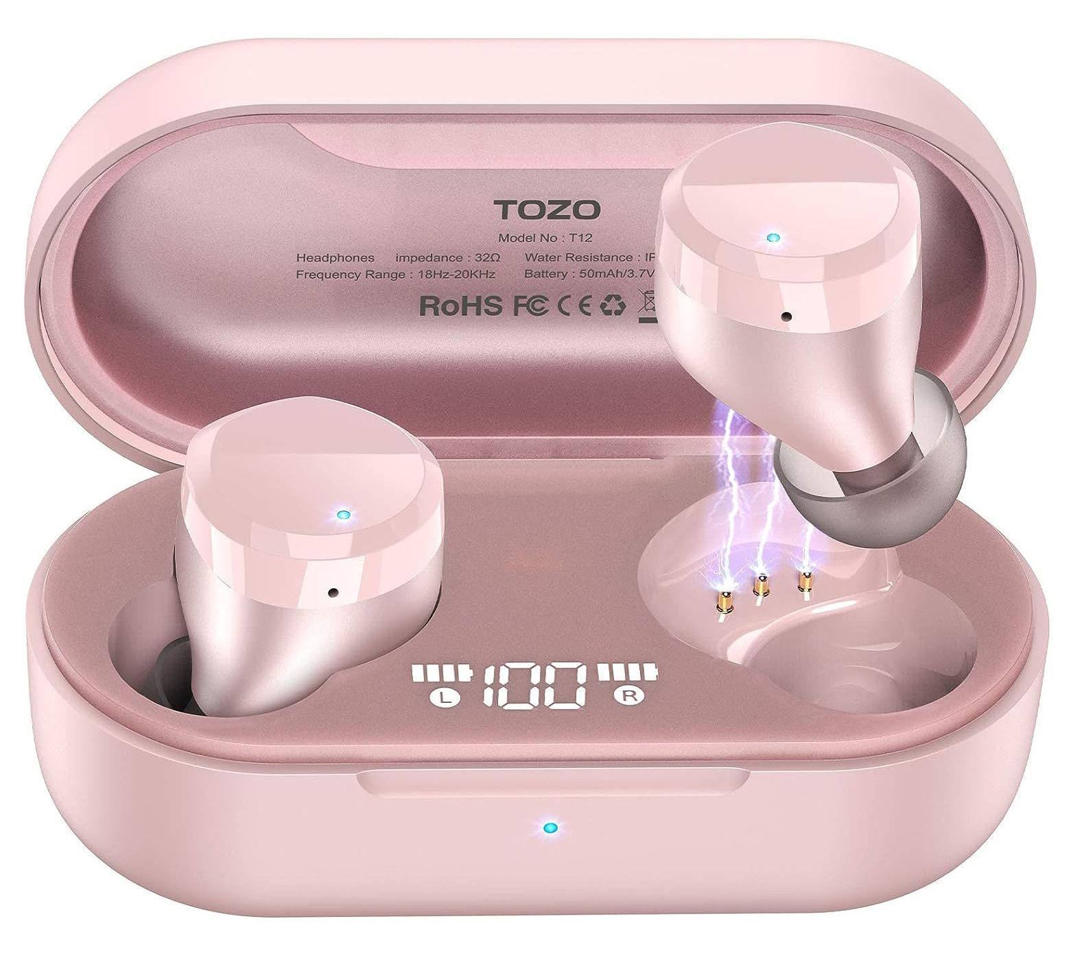 TOZO T12 Wireless Bluetooth Earbuds