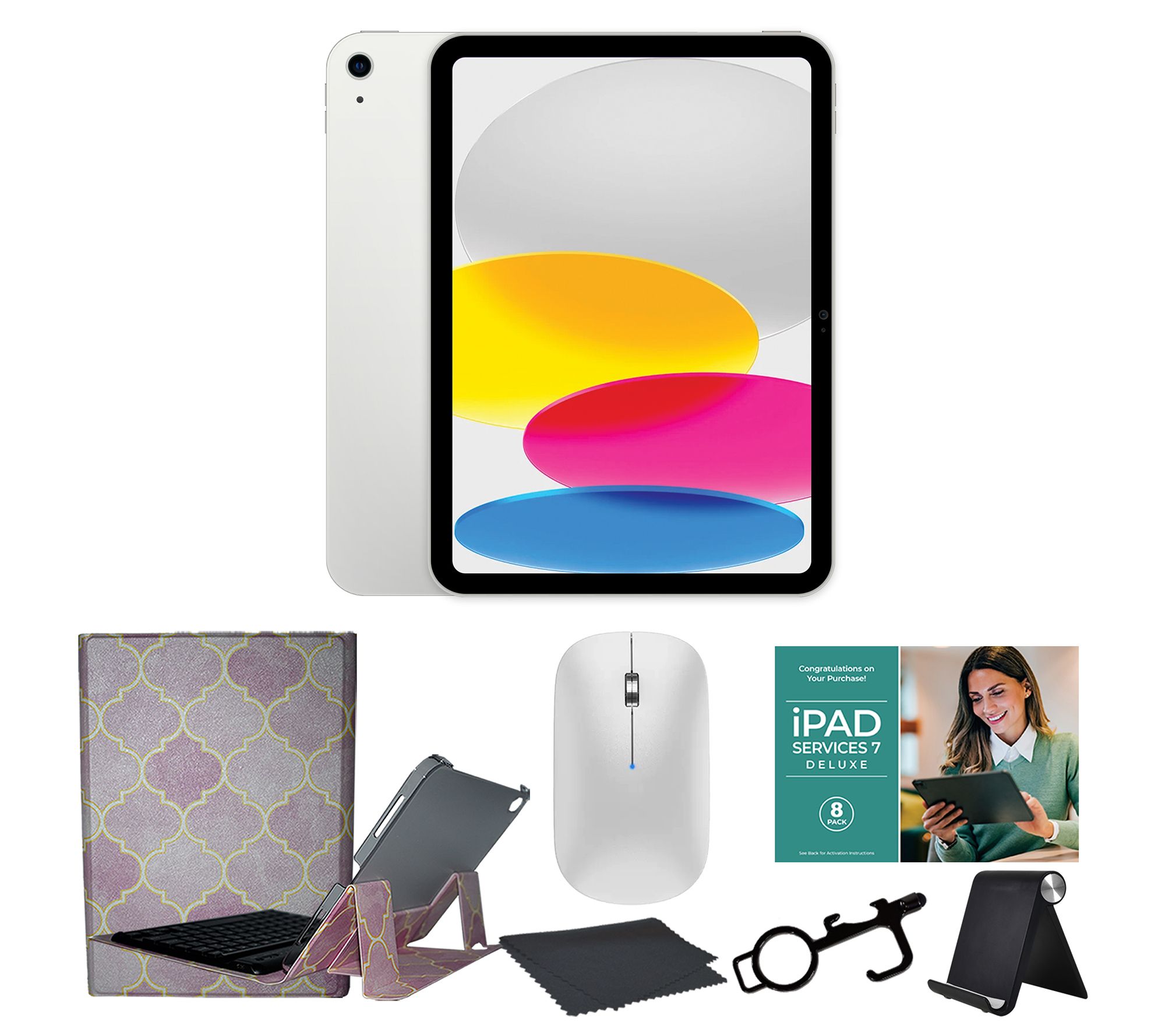 Apple 10.9" iPad 256GB Bluetooth Keyboard and Accessories