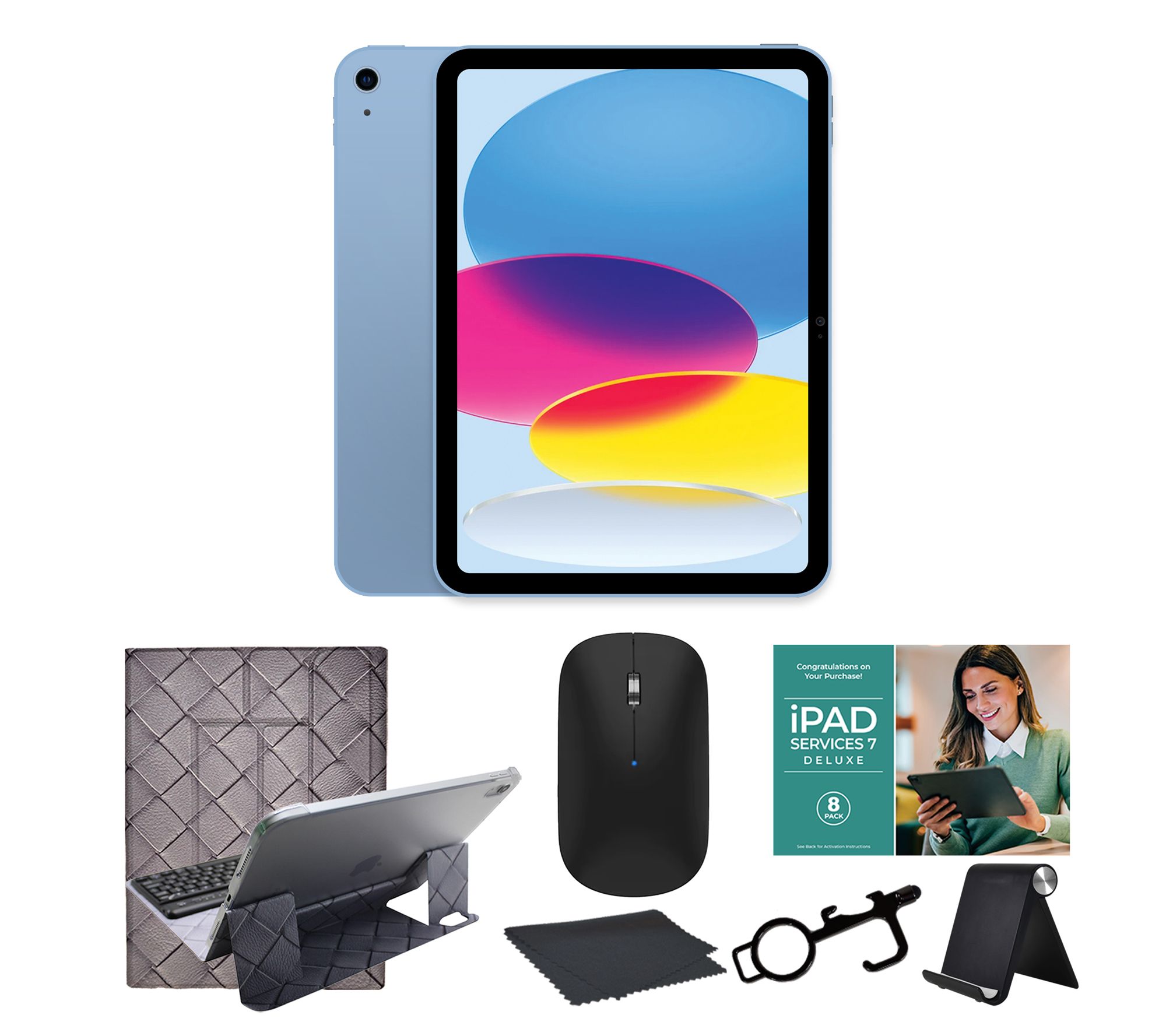 Apple 10.9" iPad 256GB Bluetooth Keyboard and Accessories