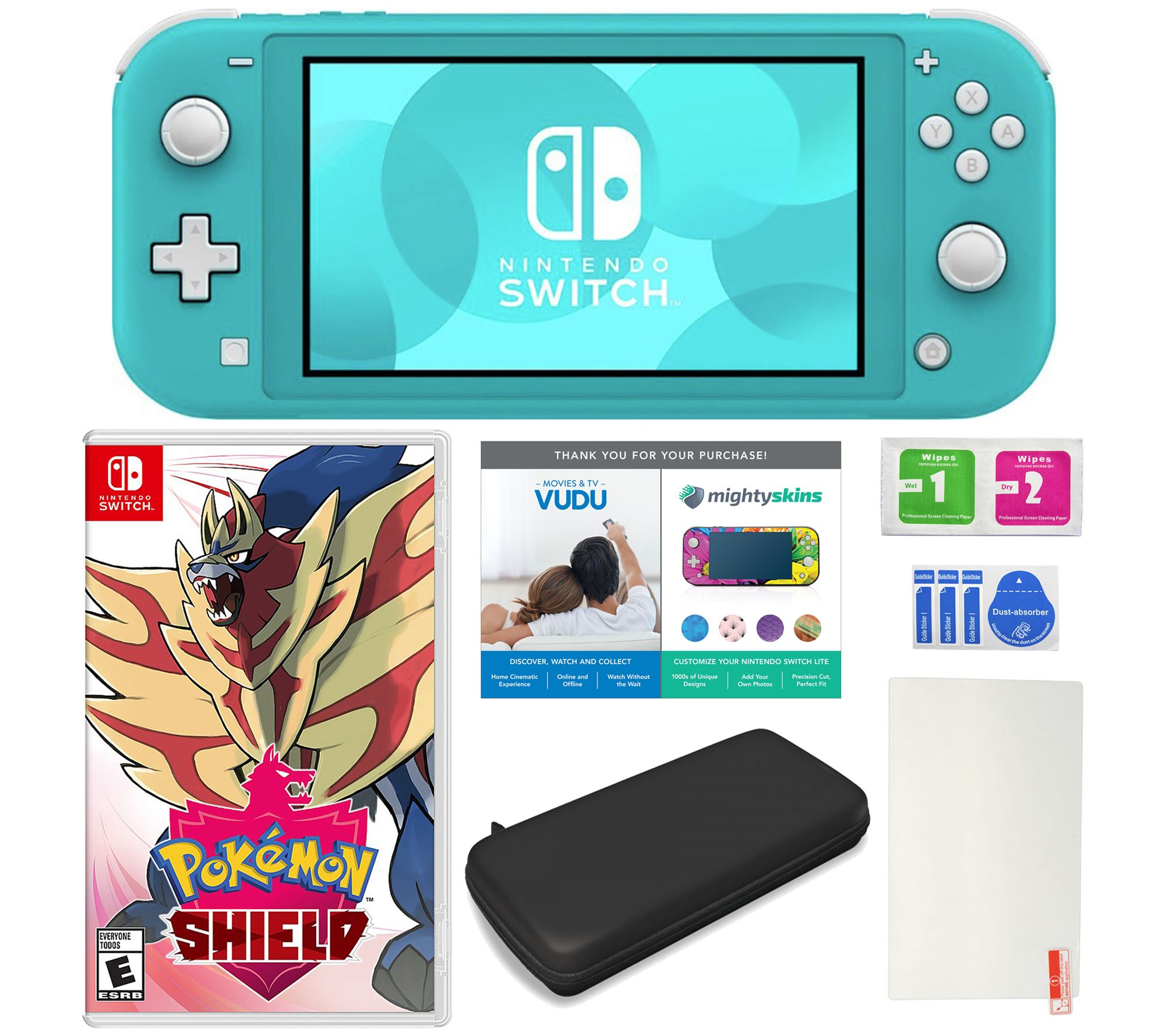 Pokemon Sword + Pokemon Shield - 2 Game Bundle - Nintendo Switch: Video  Games 