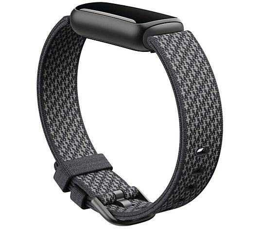 Fitbit Luxe Woven Accessory Band, Slate, Large