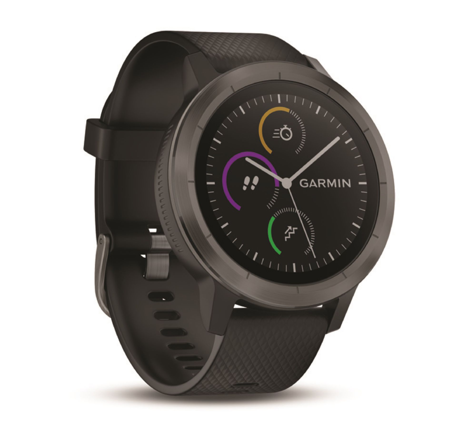 Garmin vivoactive 3 GPS Smartwatch - Slate - QVC.com