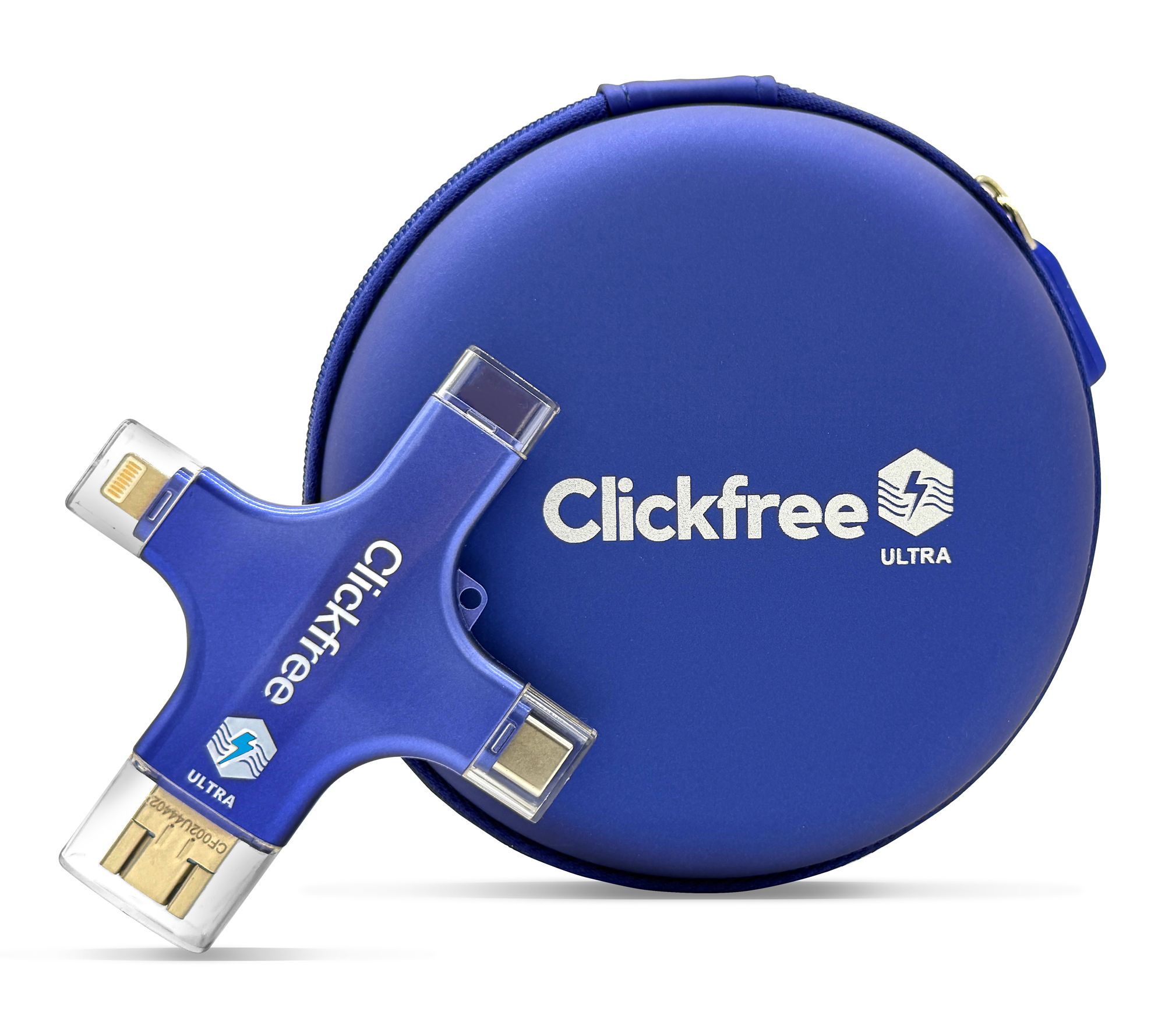  Clickfree Ultra 256GB Photo & Video Storage w/Photobook & AI Editing