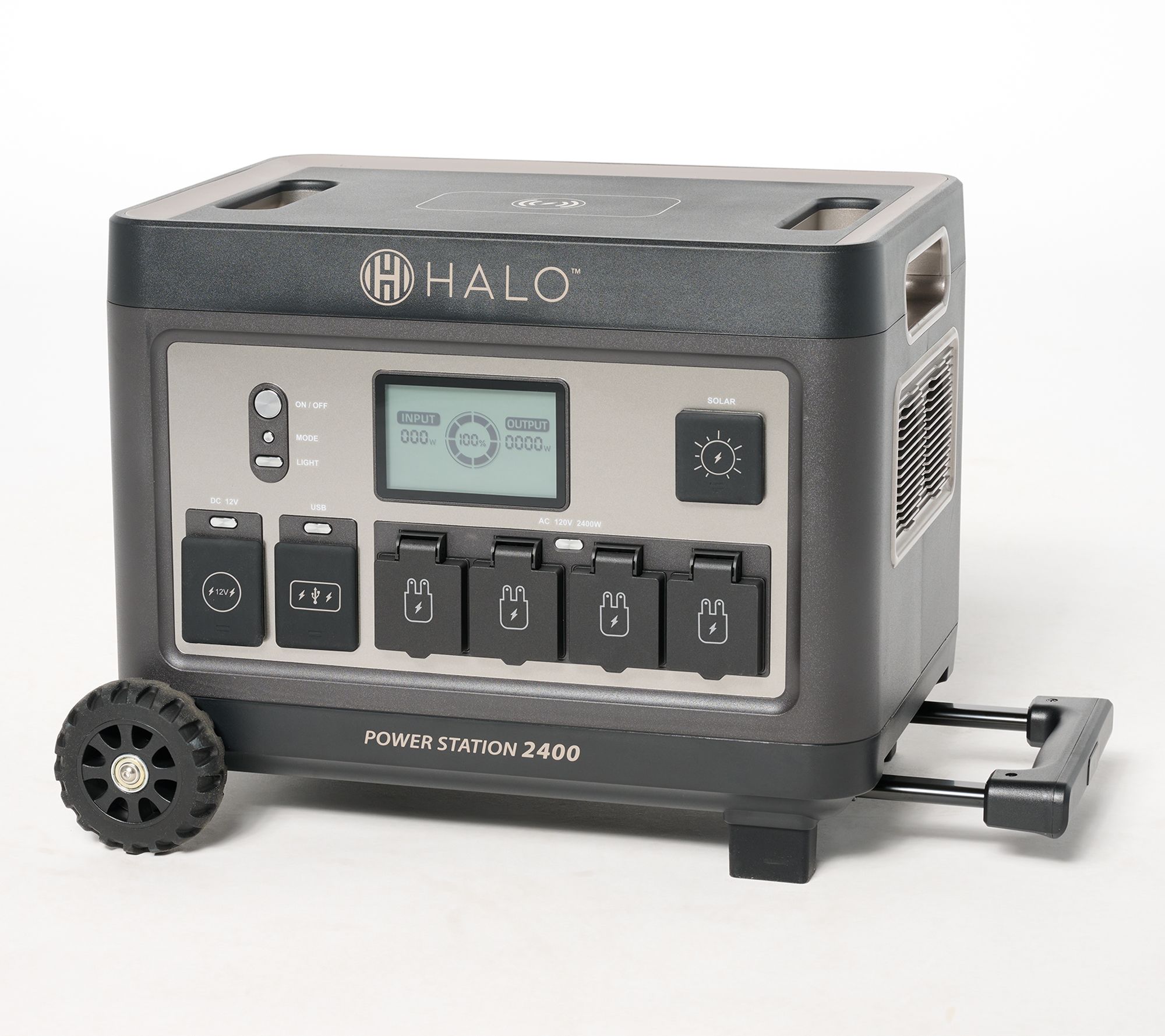 HALO 2400W Power Station with Built in Trolley & 1800Wh Capacity
