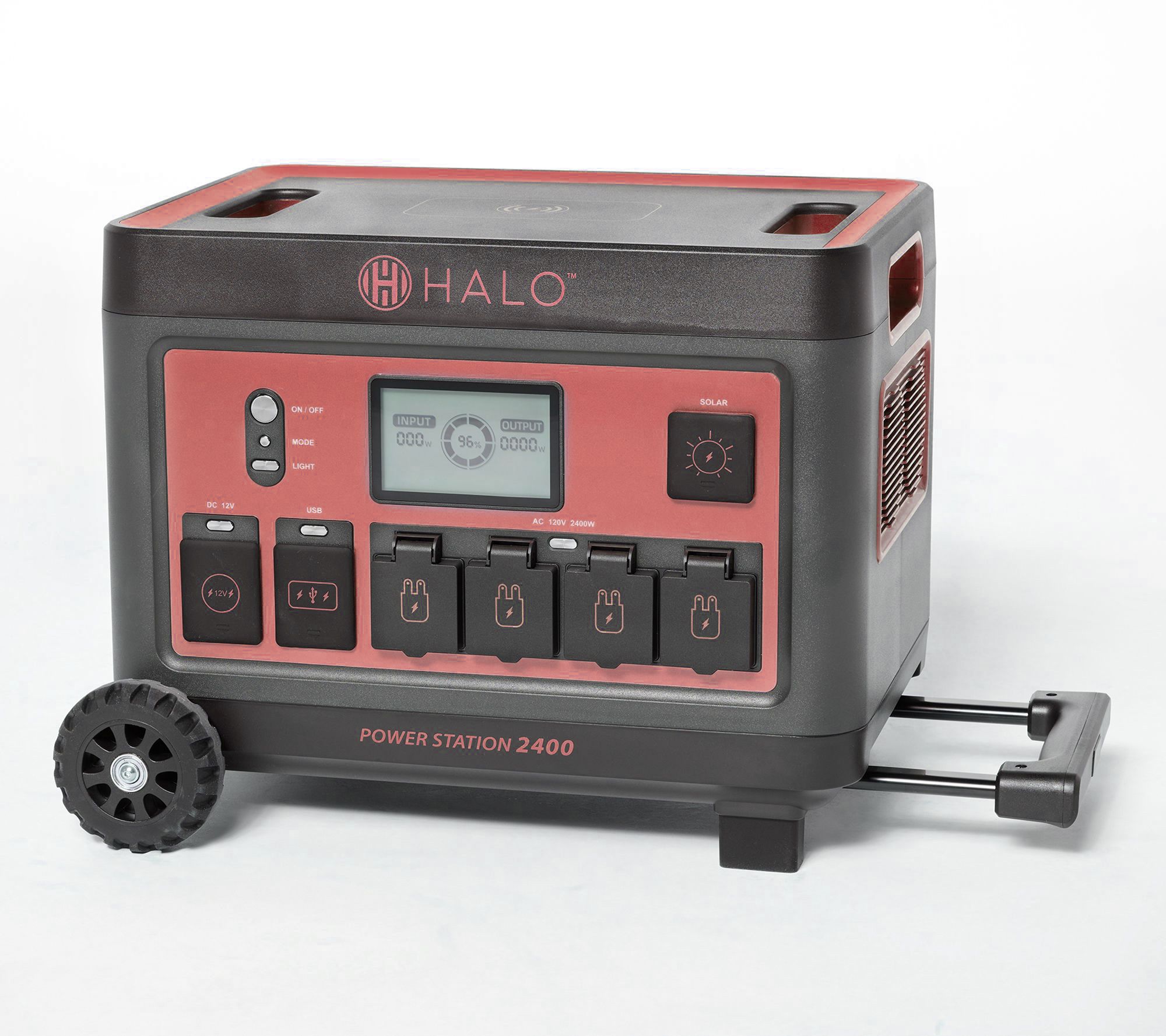 HALO 2400W Power Station with Built in Trolley & 1800Wh Capacity