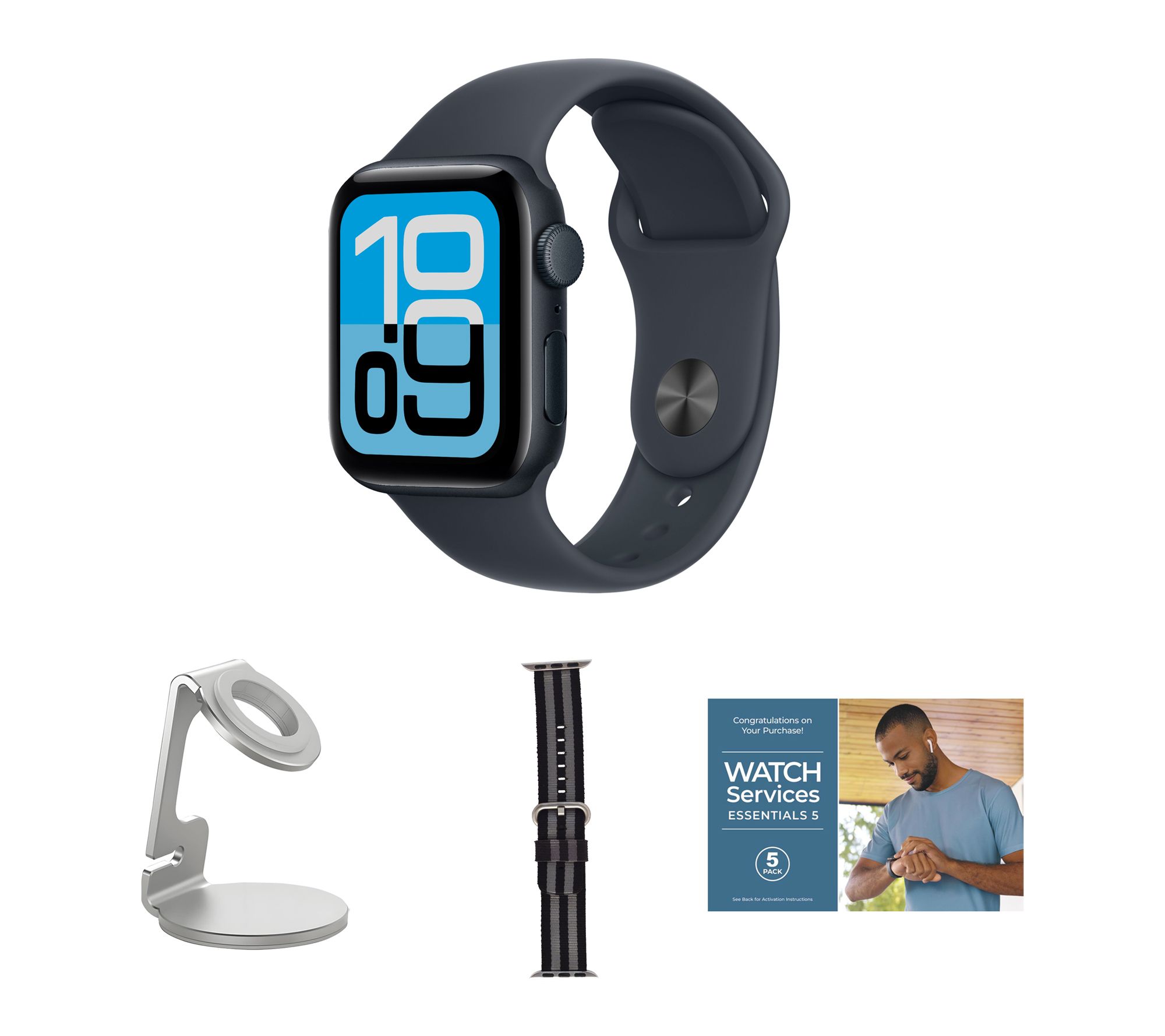 Apple Watch SE 3 GPS 44mm S/M Bundle