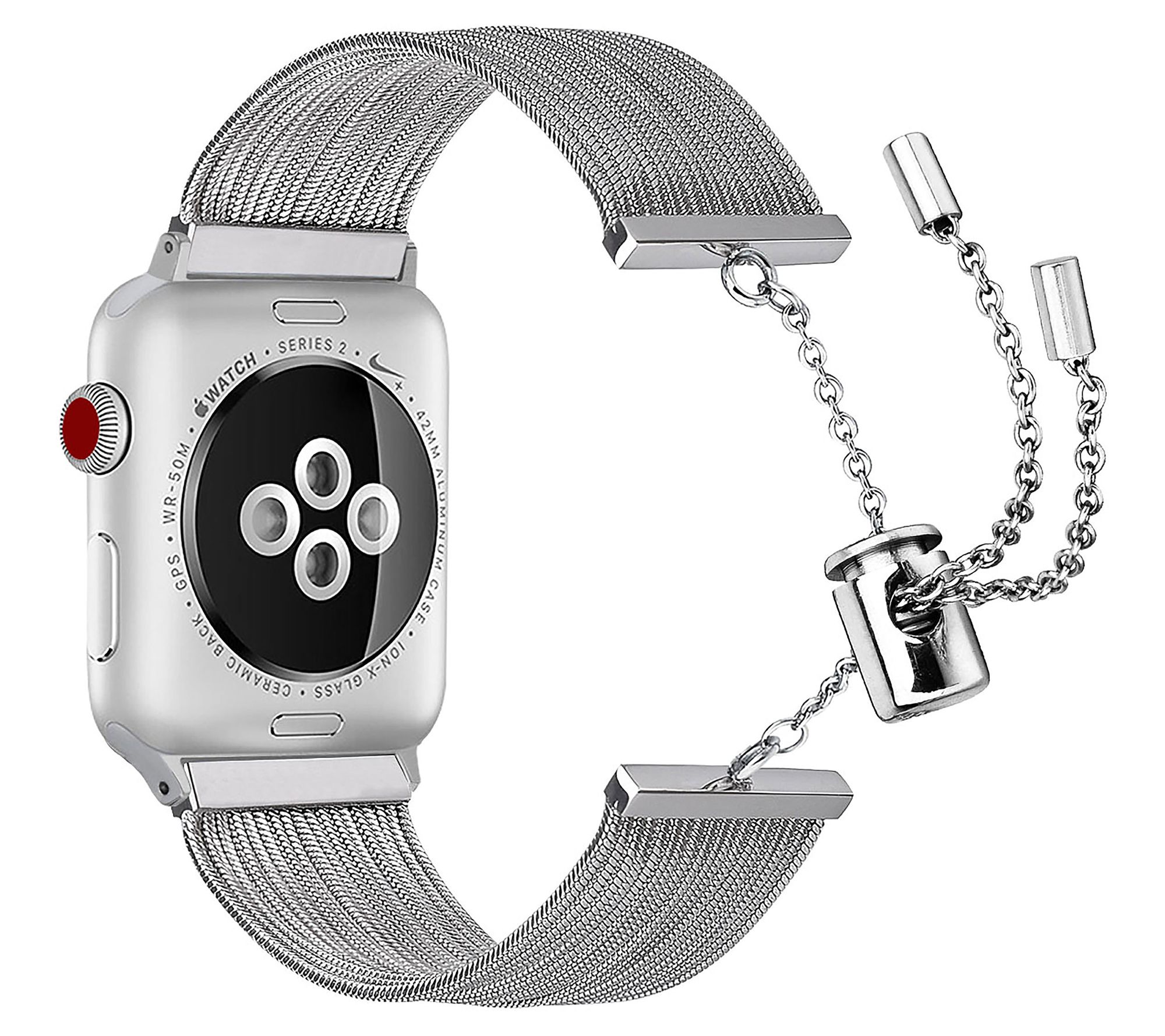 WorryFree Gadgets Metal Dressy Fashion BraceletBand 42/44/45