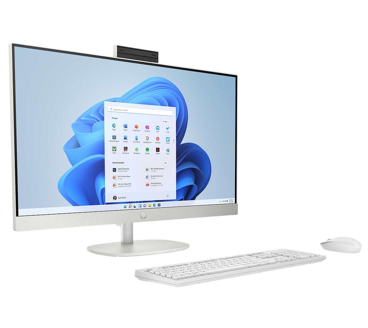 HP Refurbished All in one 23.8" Touch Desktop R8GB 256G