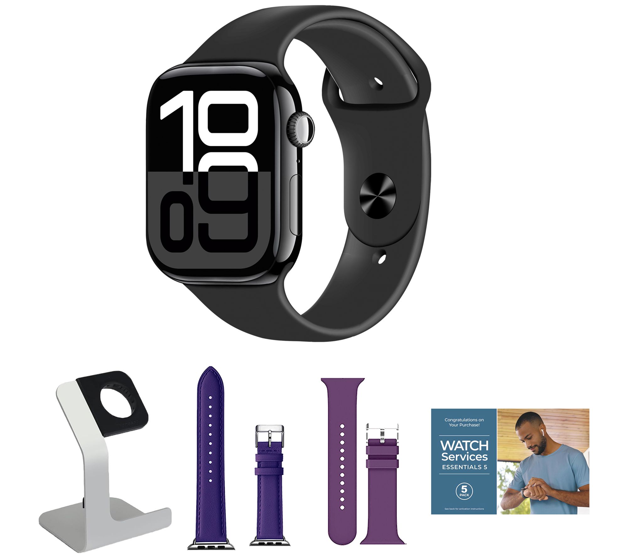 Apple Watch Series 10 46mm S/M GPS Smartwatch with Accessories