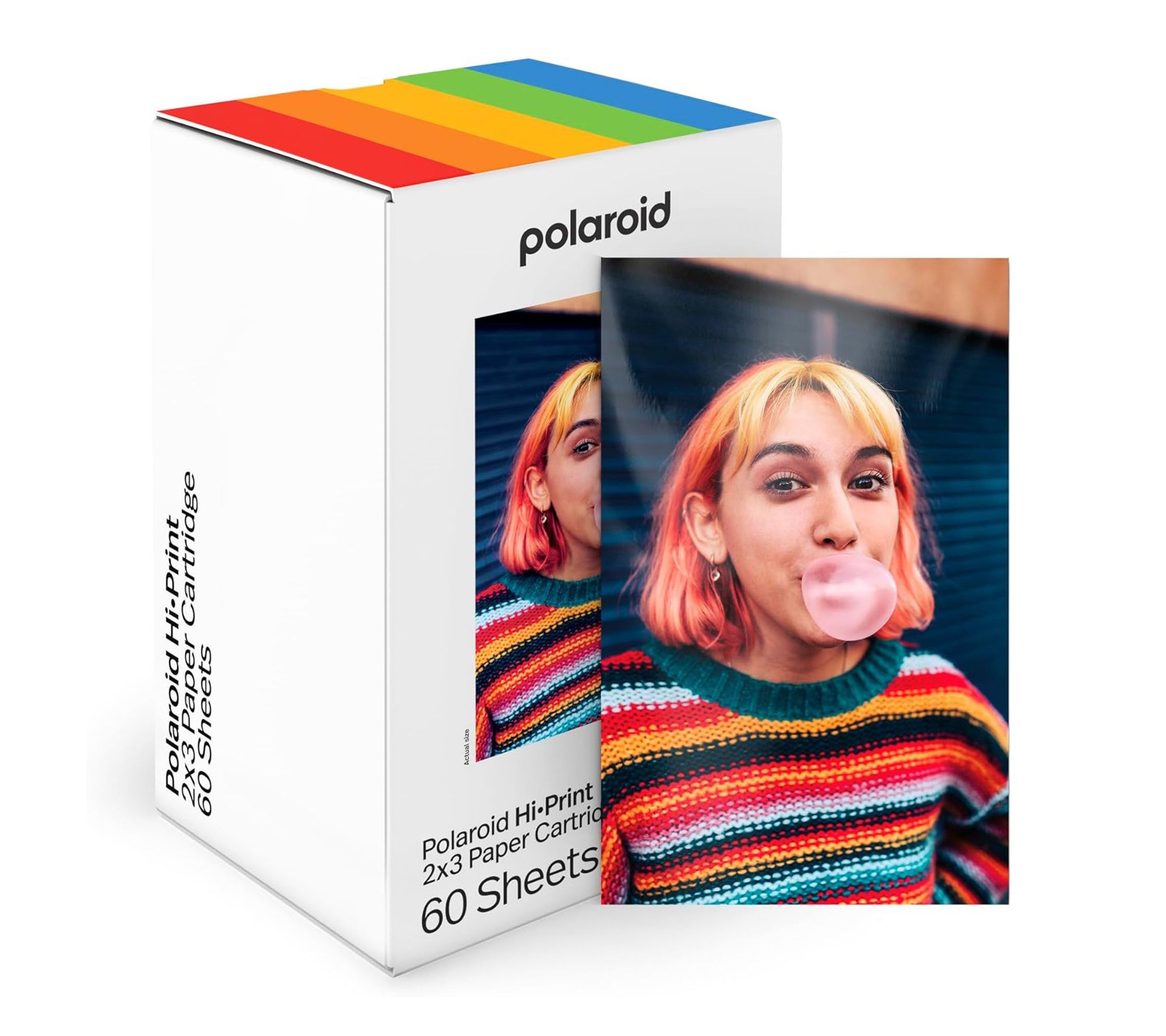 Polaroid Hi-Print 2x3 Photo Paper Cartridge, 60Photos