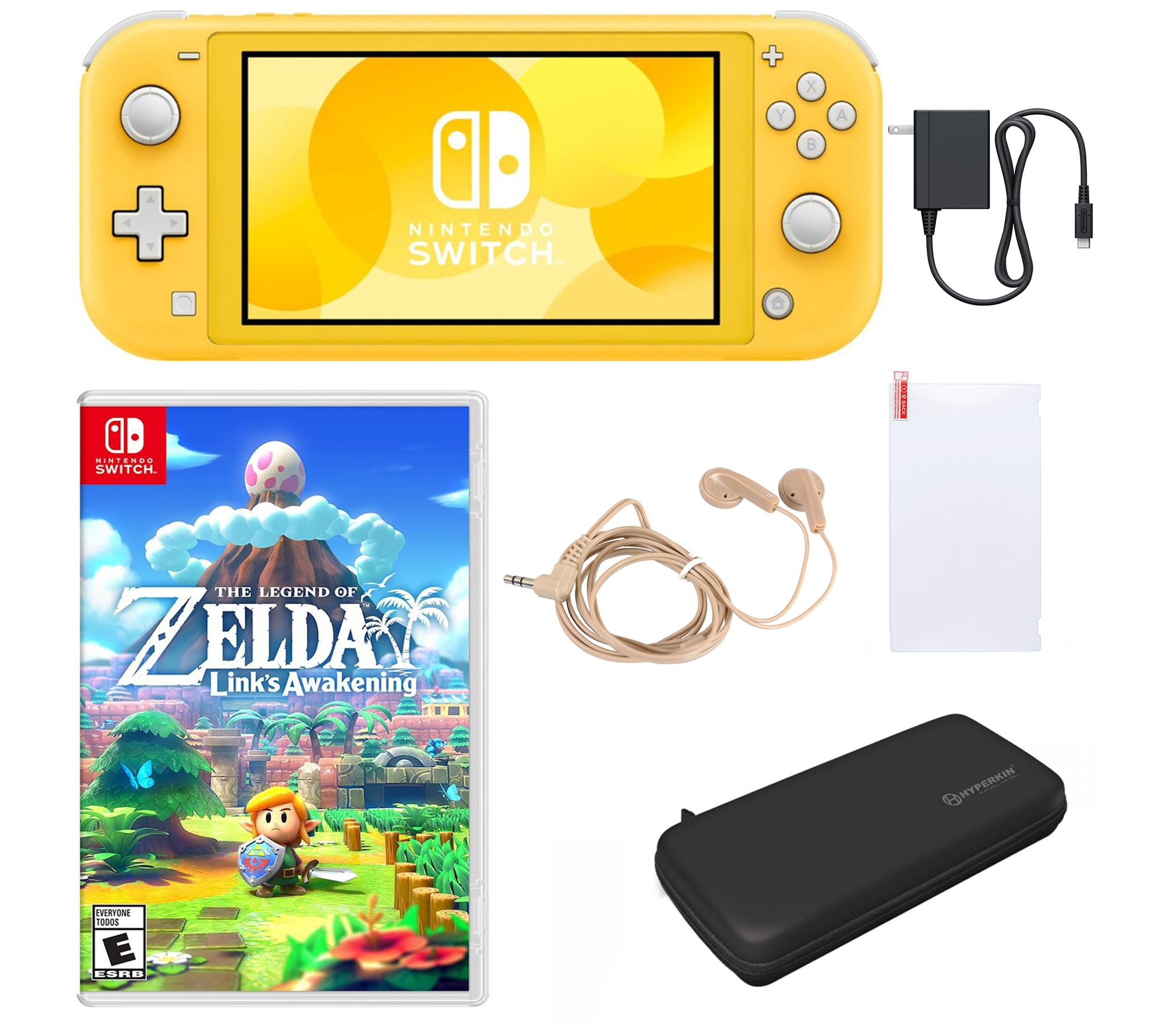 Nintendo Switch Lite w/ Zelda: Link\'s Awakening& More