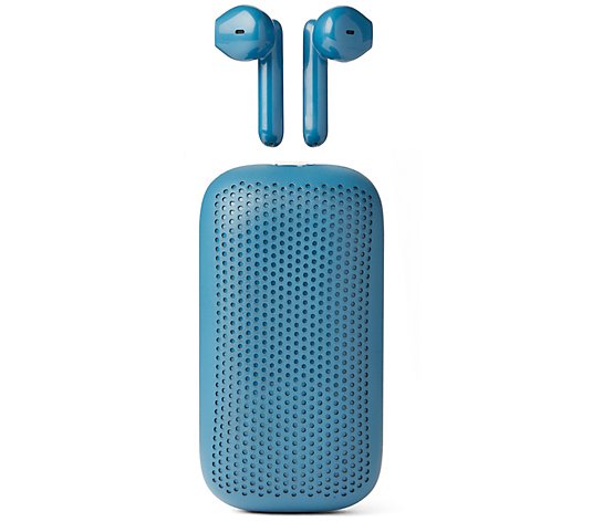 Lexon 2-in-1 Speakerbuds Wireless Earbud with Bluetooth Speaker