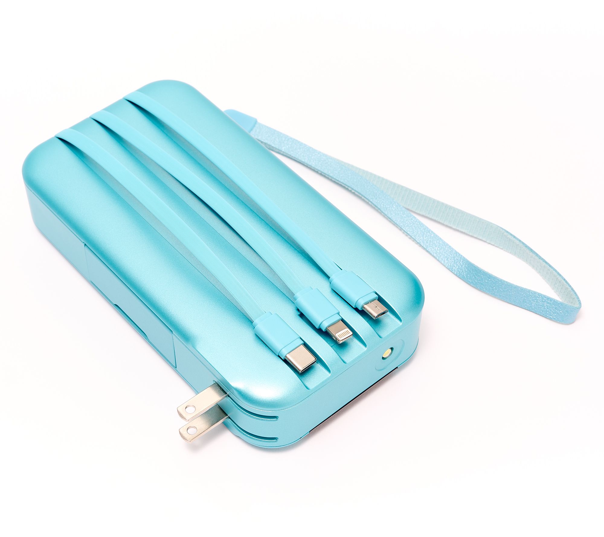 Limitless 15,000mAh Power Bank with AC Plug, Cables & Carrying Case 