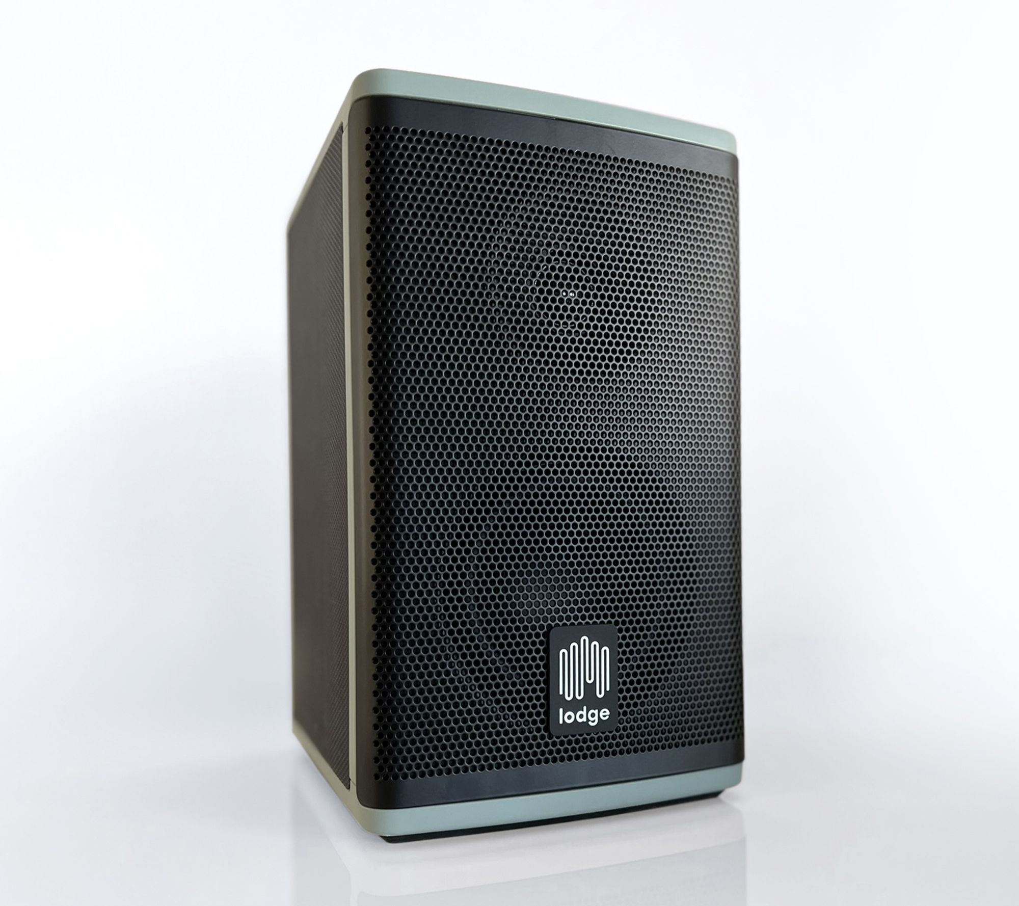 Lodge Outdoor Solar Charging Speaker and Two Ground Stakes