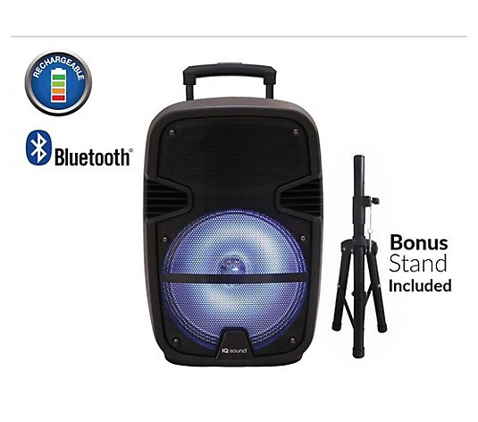 Supersonic Portable Bluetooth 15" High Efficiency Speaker