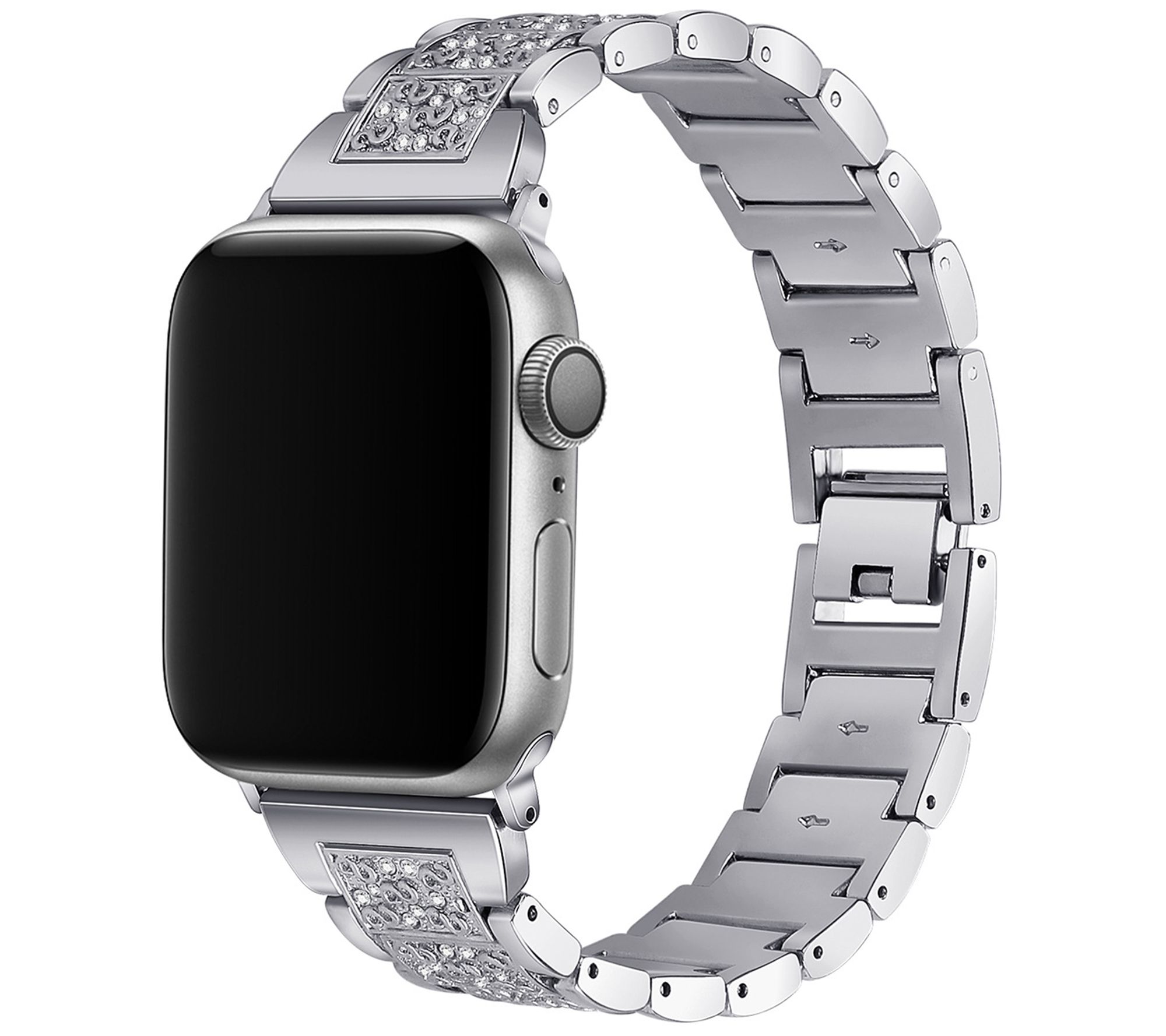 WorryFree Gadgets Apple Watch 42/44/45mm S-BlocMetal Band