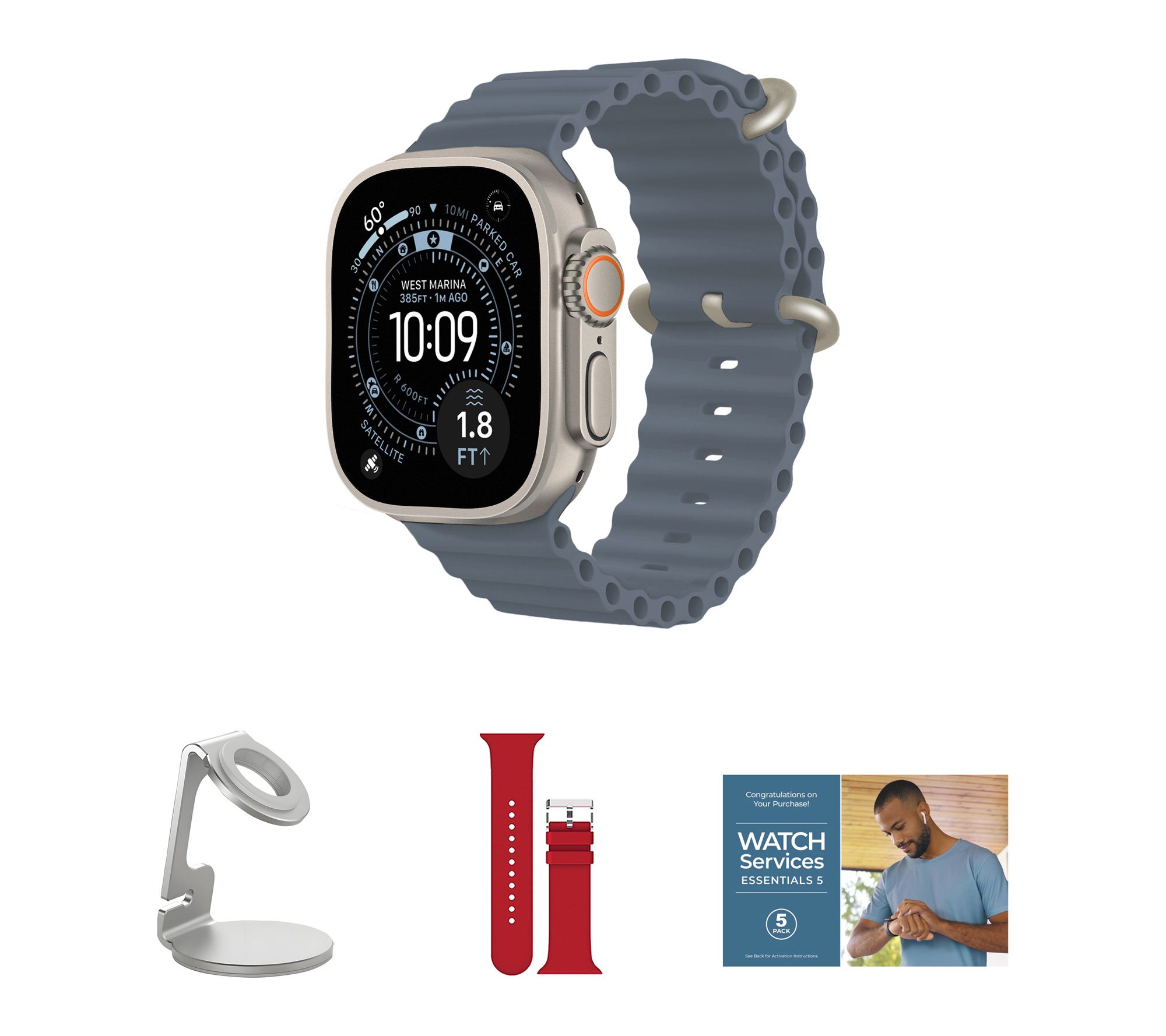 Apple Watch Ultra 3 GPS + Cellular 49mm Ocean B and Bundle