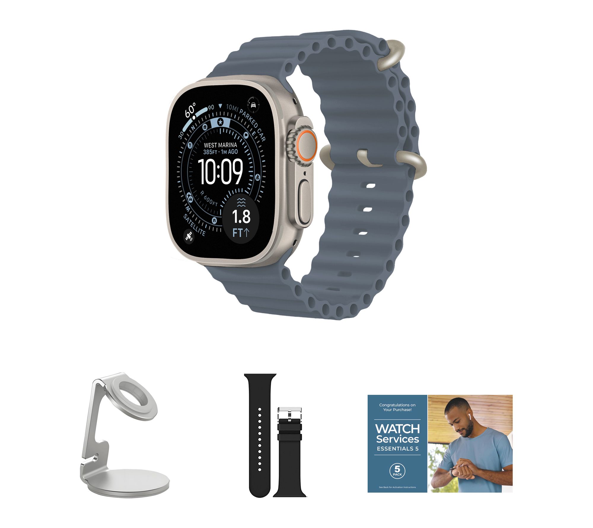 Apple Watch Ultra 3 GPS + Cellular 49mm Ocean B and Bundle