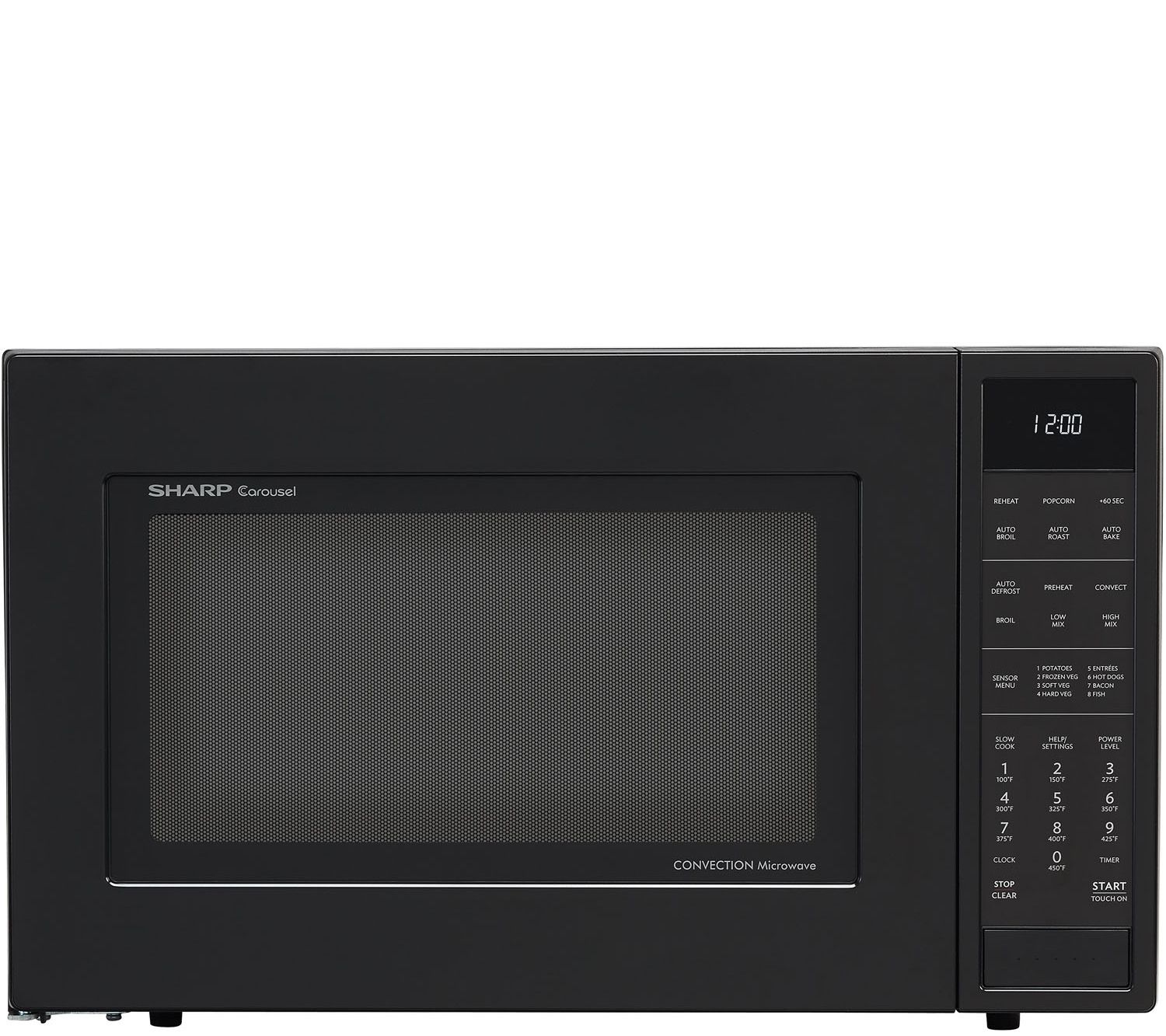 Sharp 1 5 Cu Ft 900w Convection Microwave Oven Qvc Com