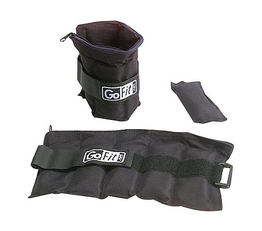 GoFit GF-5W Ankle Weights (Adjusts from .5 lb to 5 lbs)