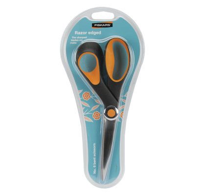 Fiskars Softgrip RazorEdge Bent Scissors 8