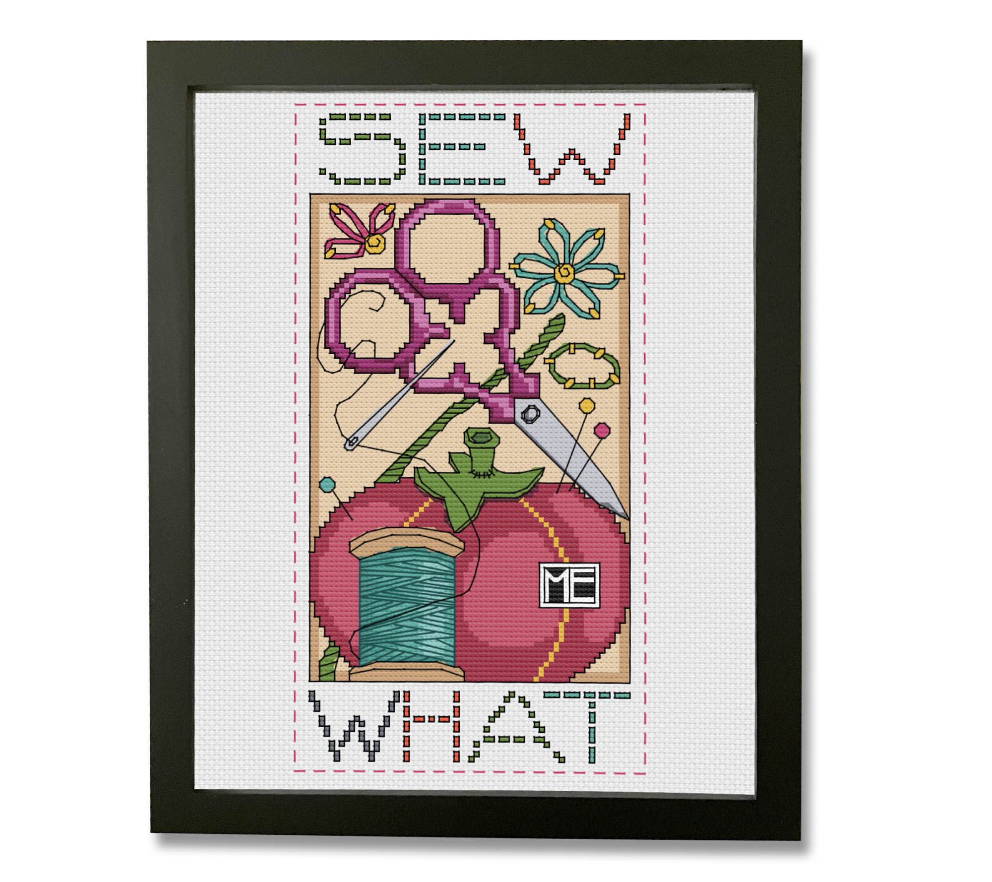 Spot ColorSew What Counted Cross Stitch Kit