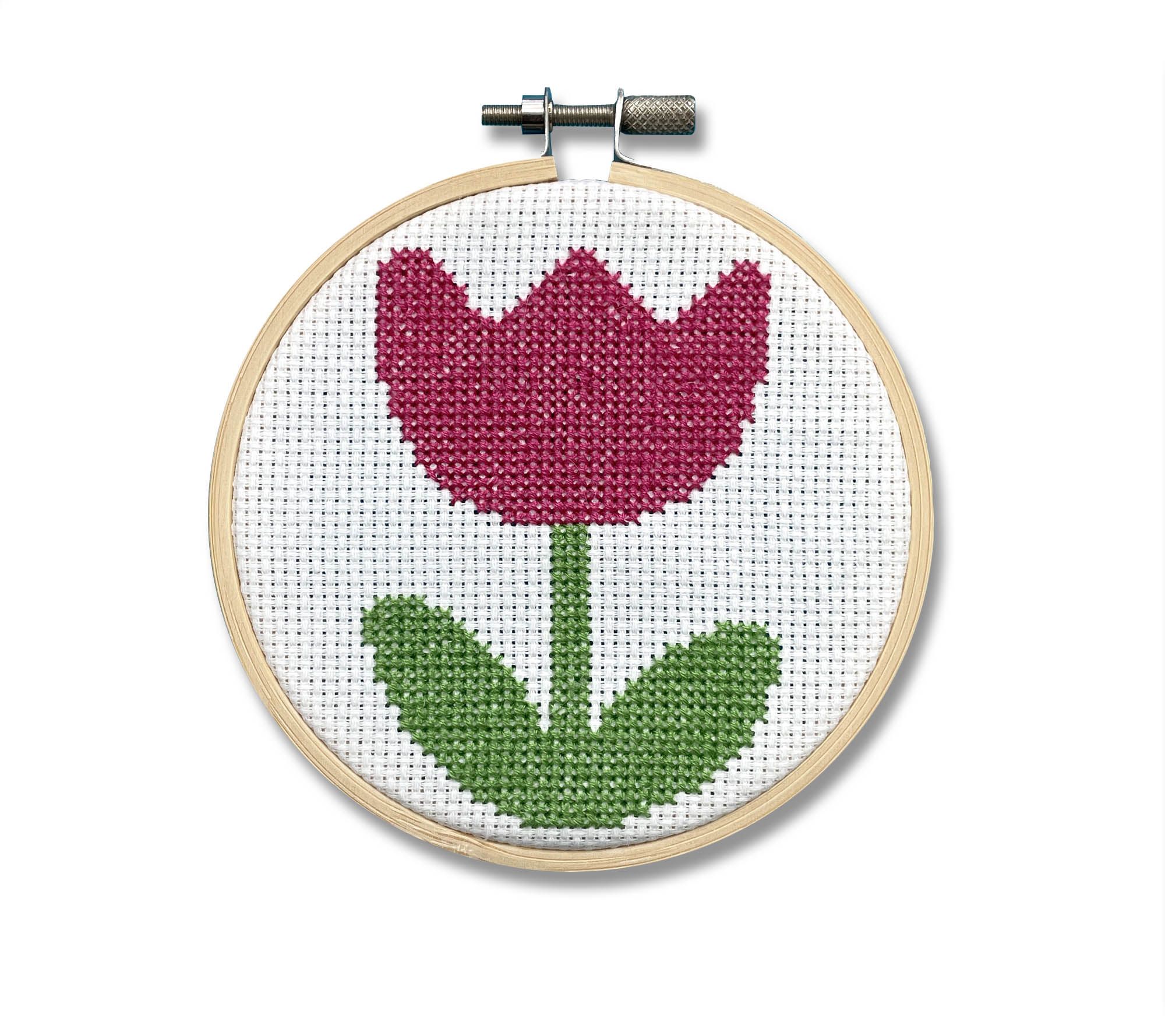 Spot Colors Tulip Cross Stitch Kit