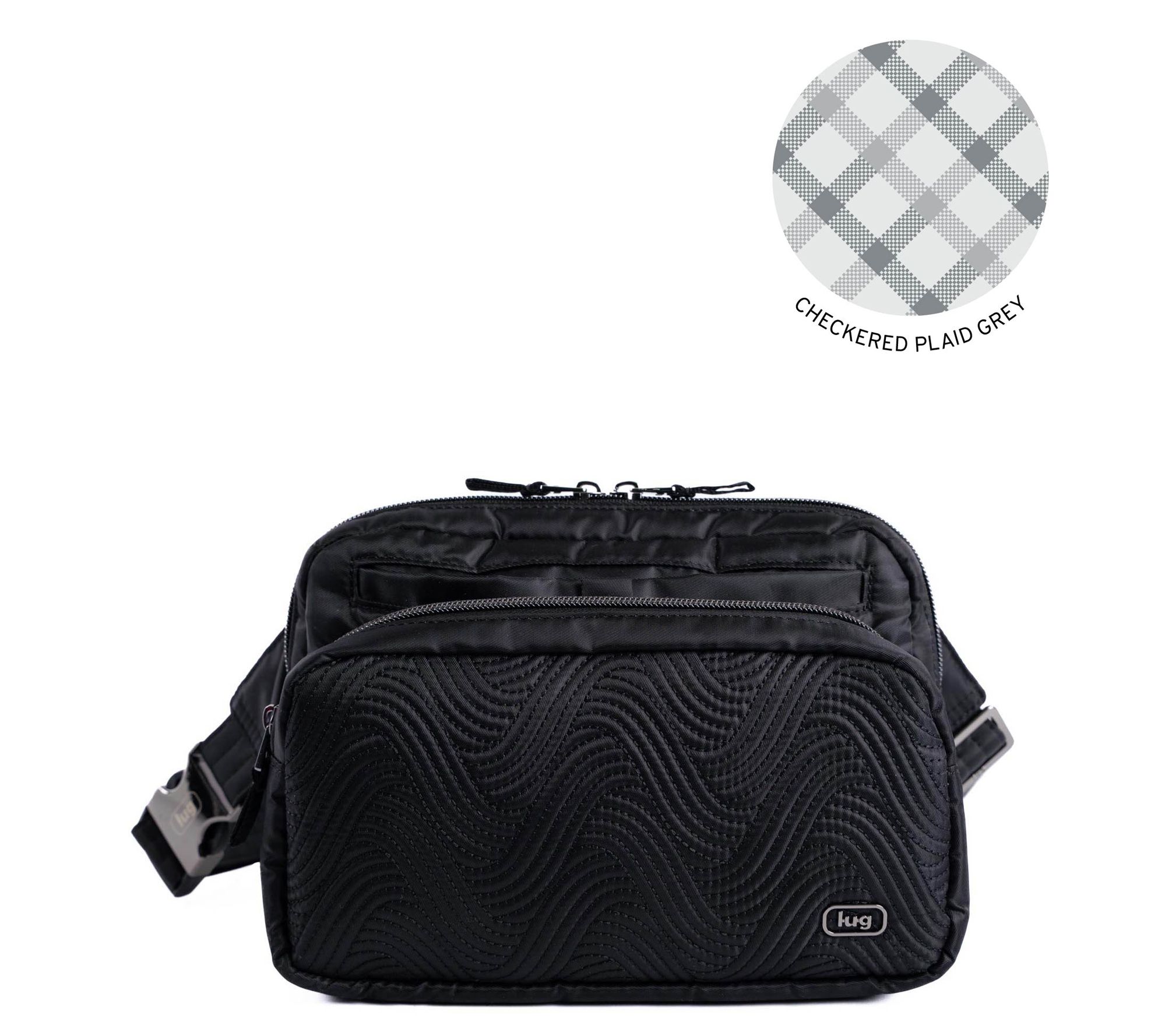 Lug Classic Quilted Belt Bag Crossbody - Double Back