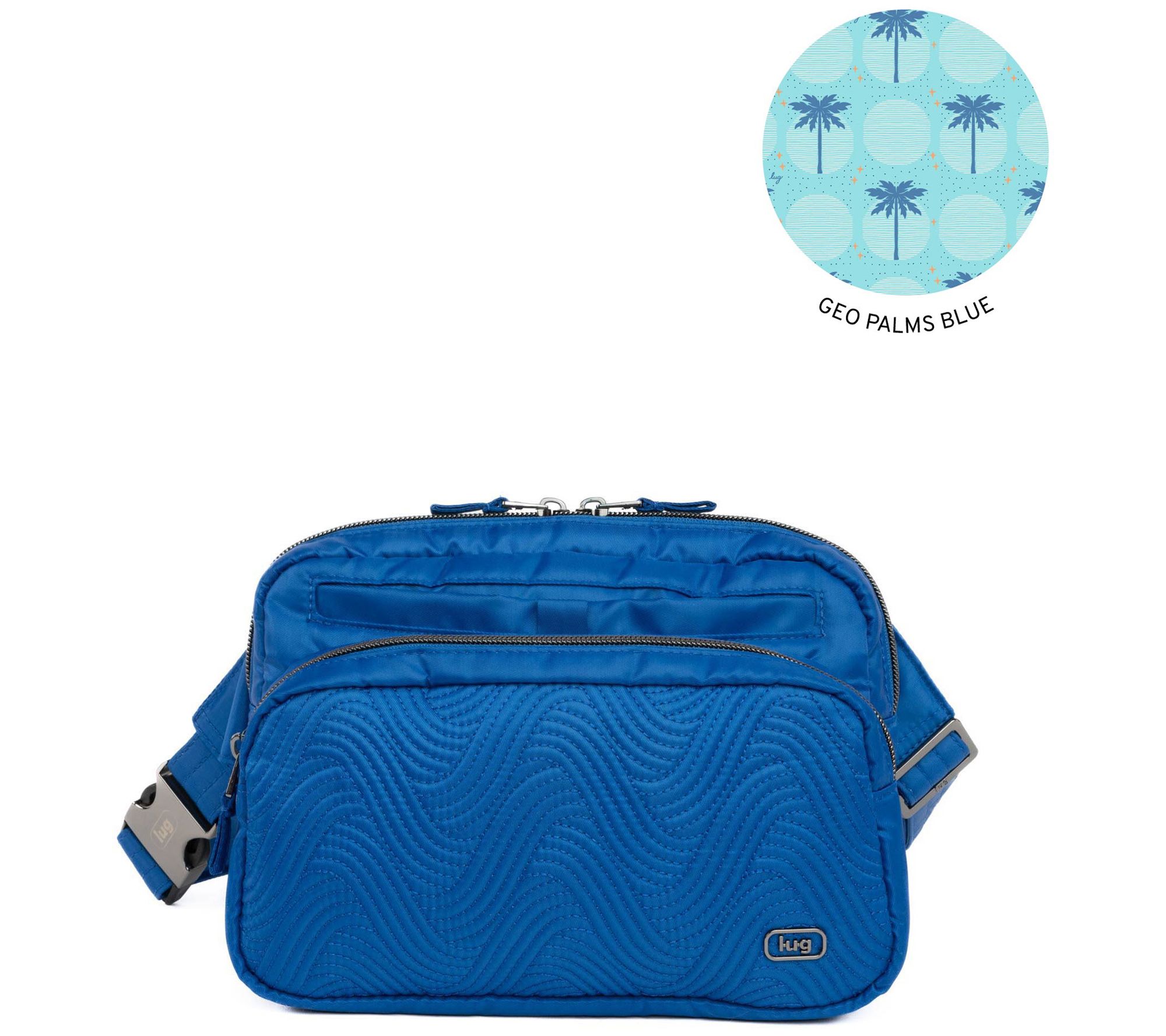 Lug Classic Quilted Belt Bag Crossbody - Double Back