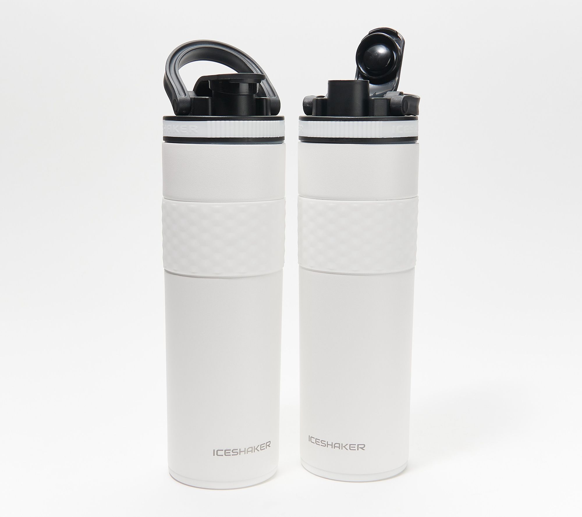 Ice Shaker Set Of 2 Insulated Oz Skinny Shakers Qvc Com
