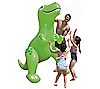 6.75' Inflatable Green Jumbo Dinosaur Water Sprayer, 1 of 1