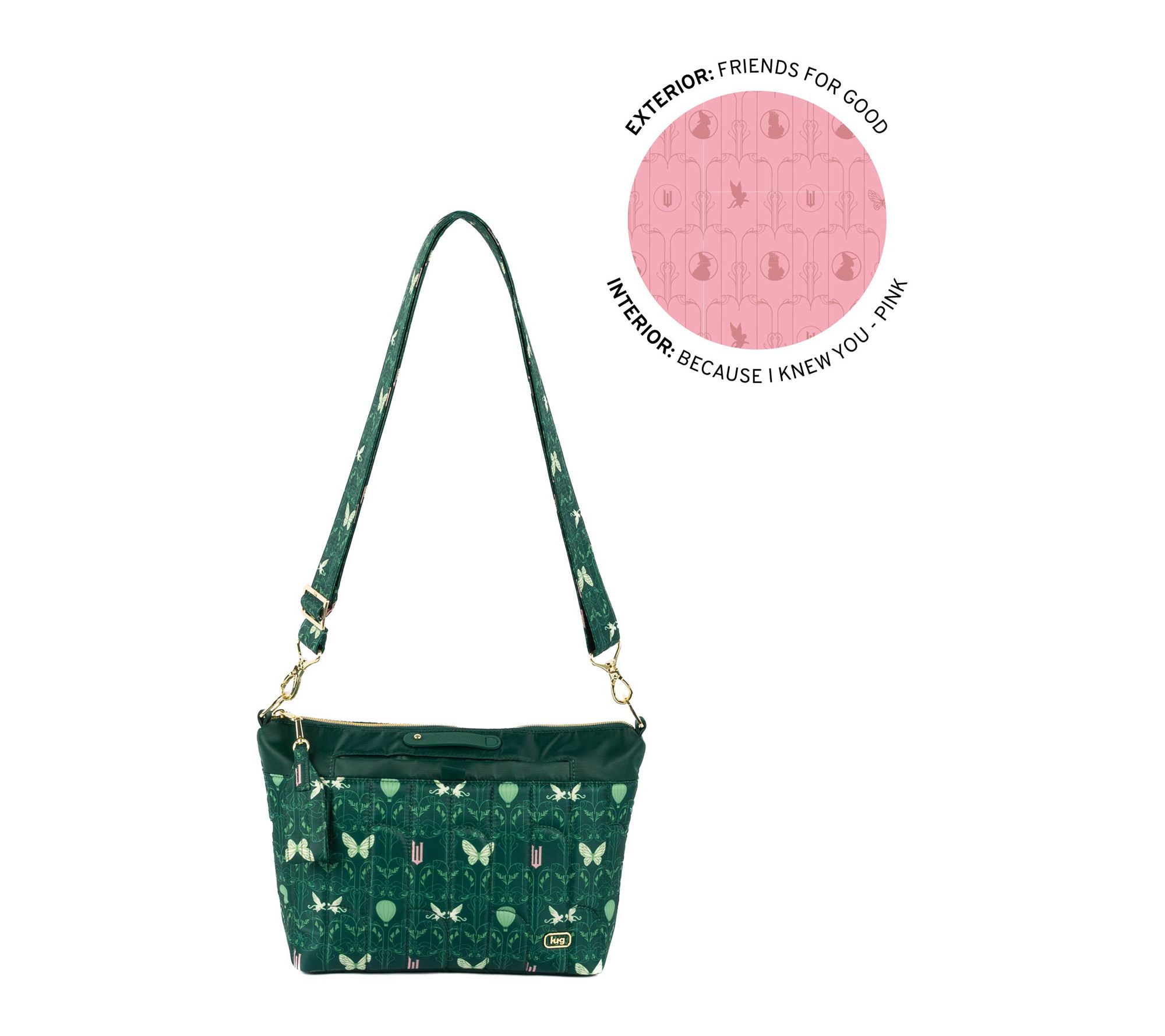  Wicked x Lug Classic Quilted Crossbody - Flare 2