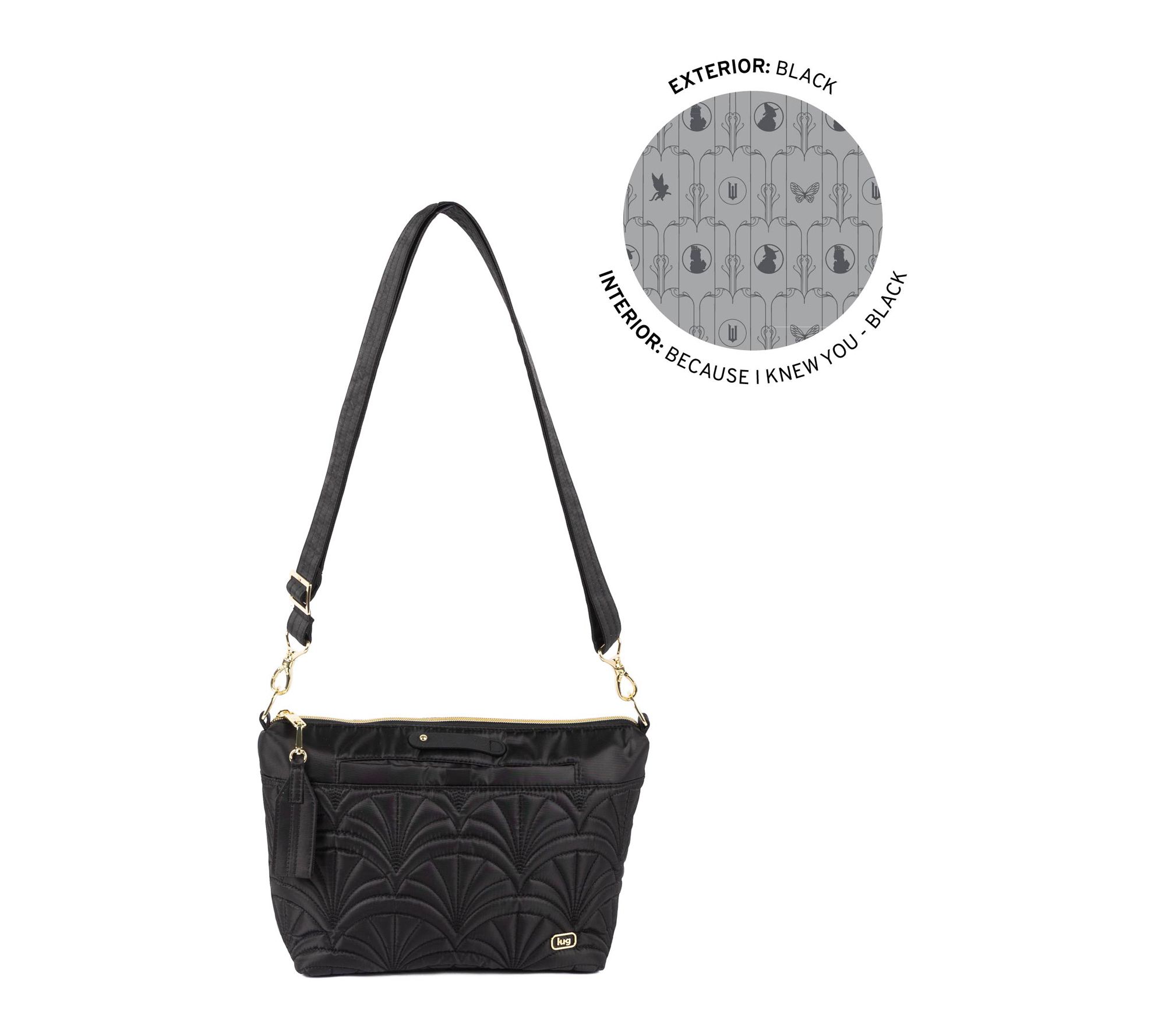 Wicked x Lug Classic Quilted Crossbody - Flare 2