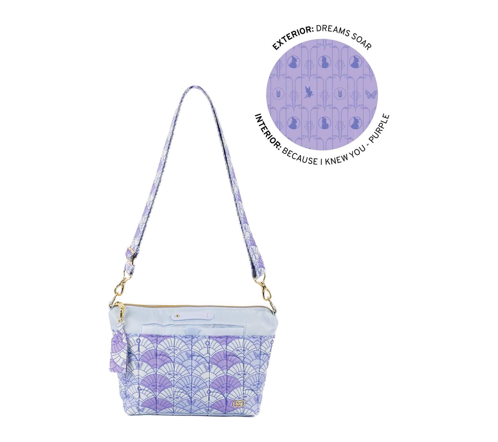 Wicked x Lug Classic Quilted Crossbody - Flare 2