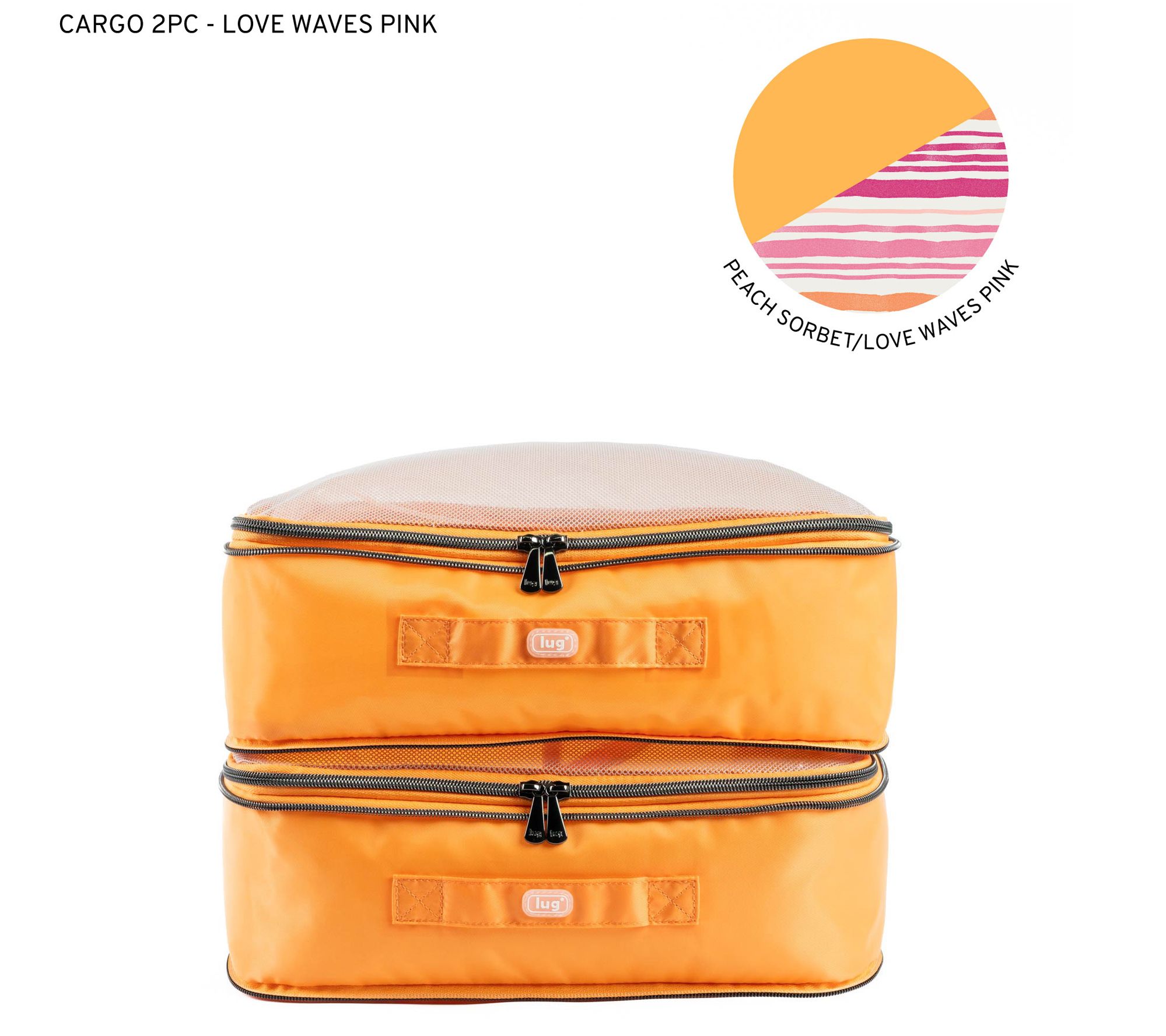 Lug Classic Set of 2 Medium Compression Cubes - Cargo