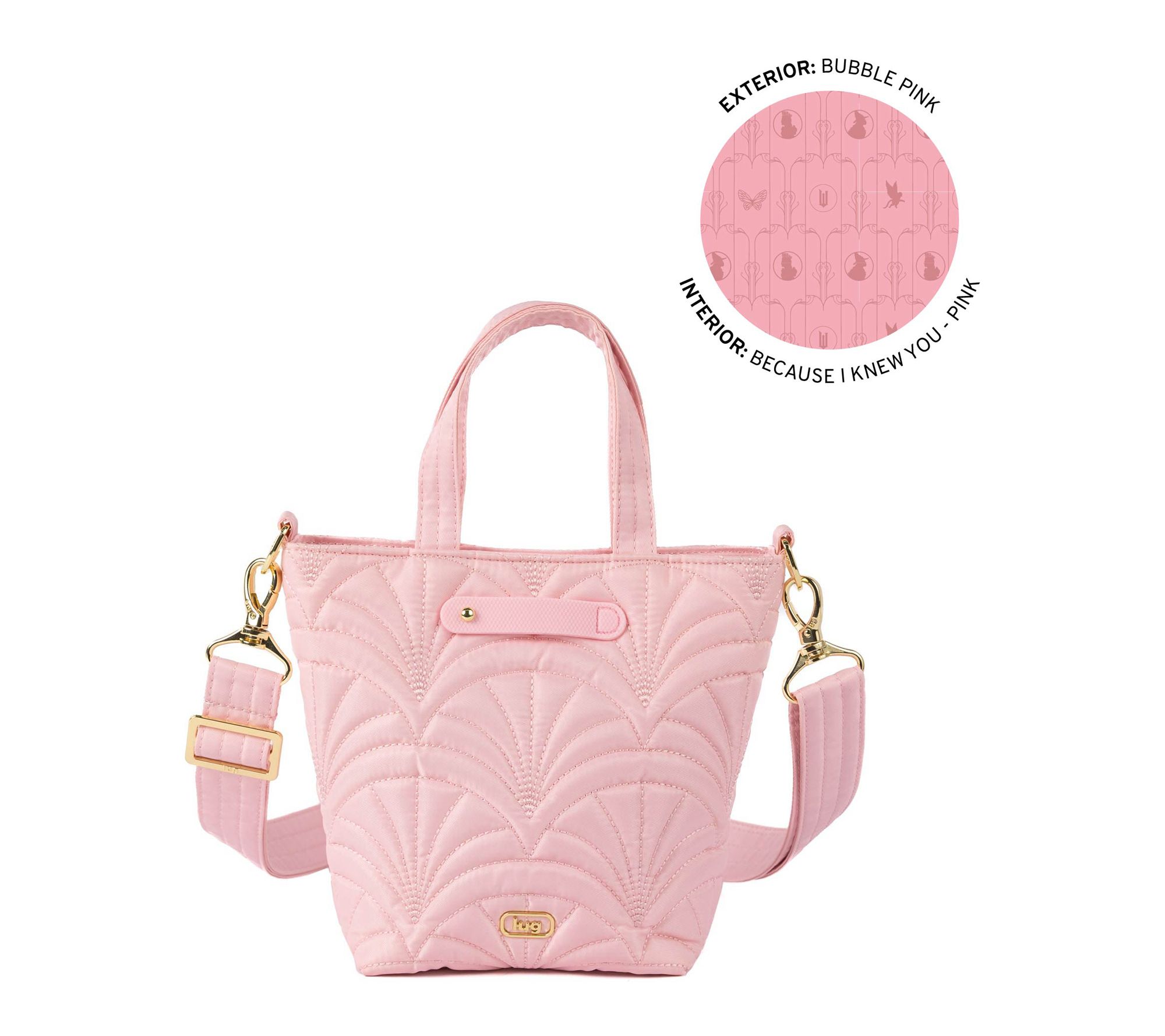 Wicked x Lug Classic Quilted Crossbody Bag - Tip Toe