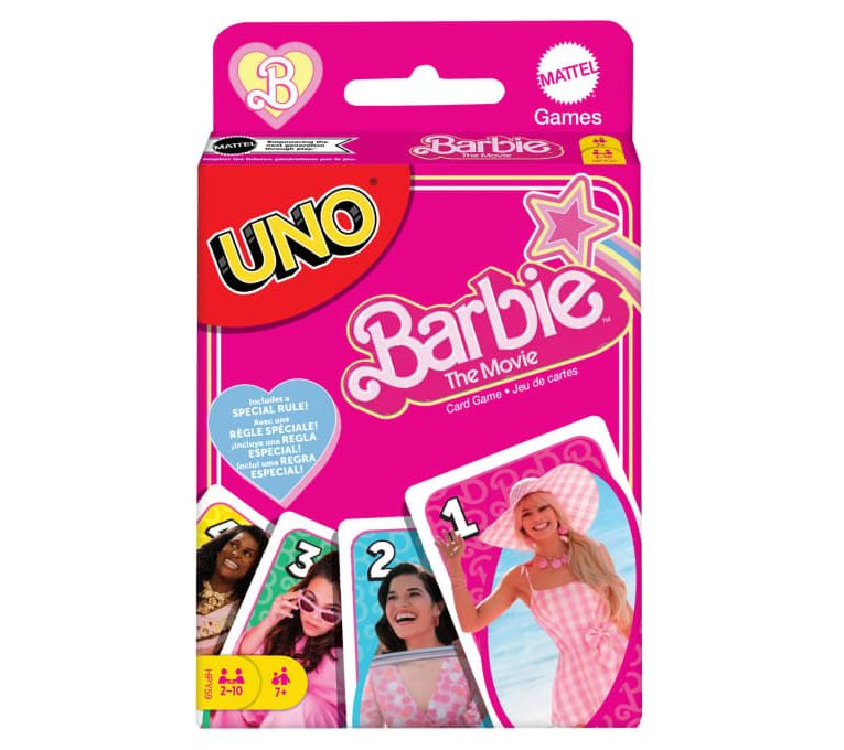 Mattel Barbie Movie UNO Card Game