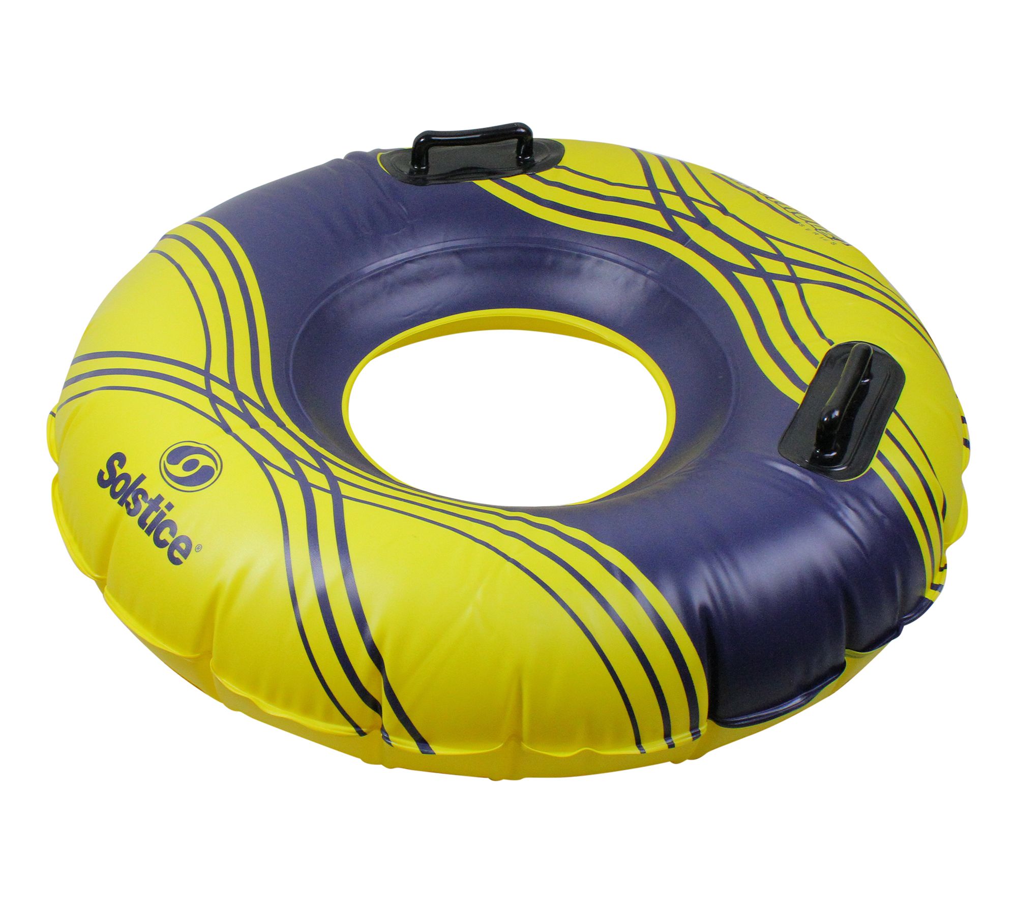 Swim Central 42" Striped Swimming Pool Ring Inner Tube