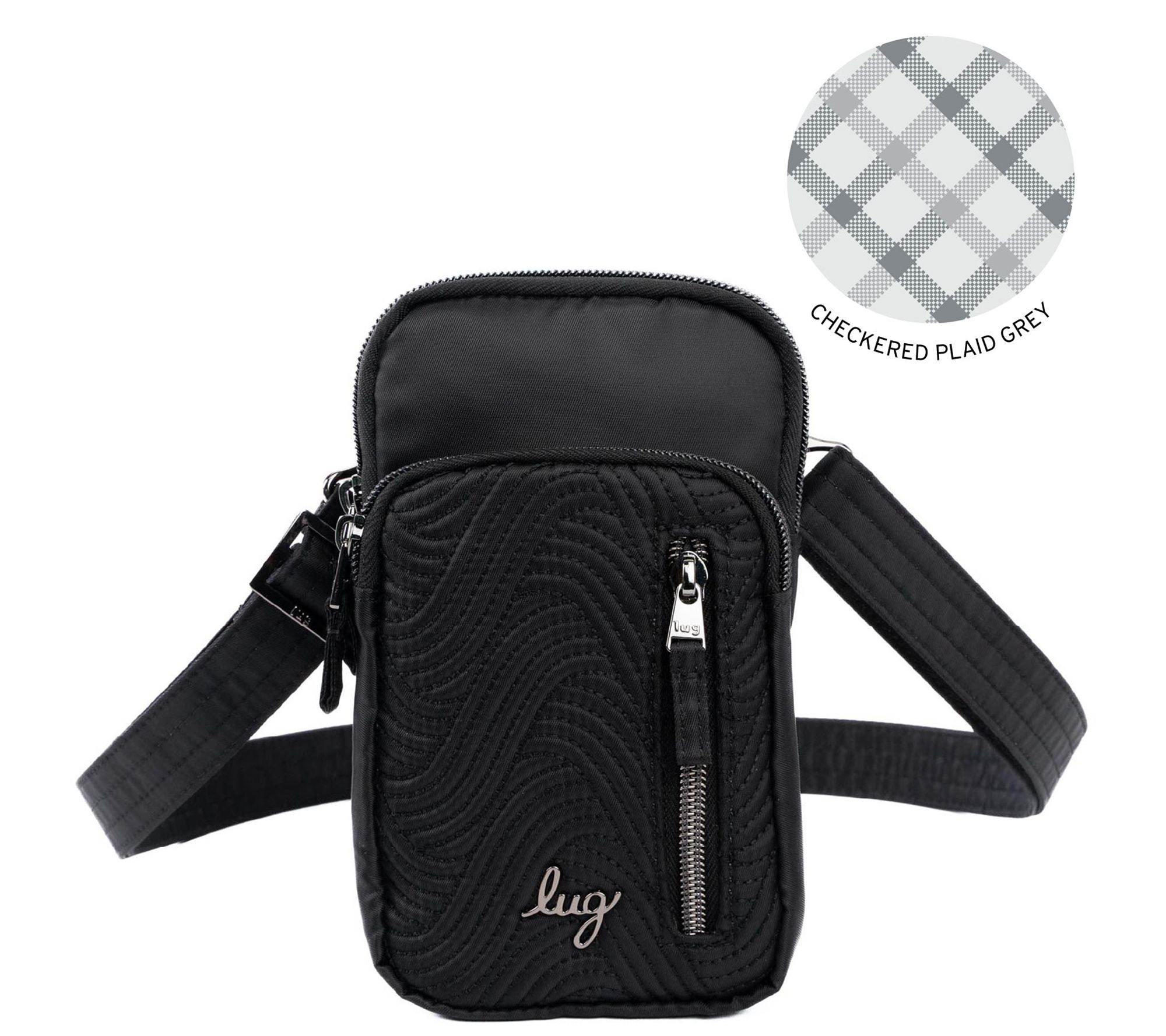 Lug Classic North/South Crossbody - Pitter Patter