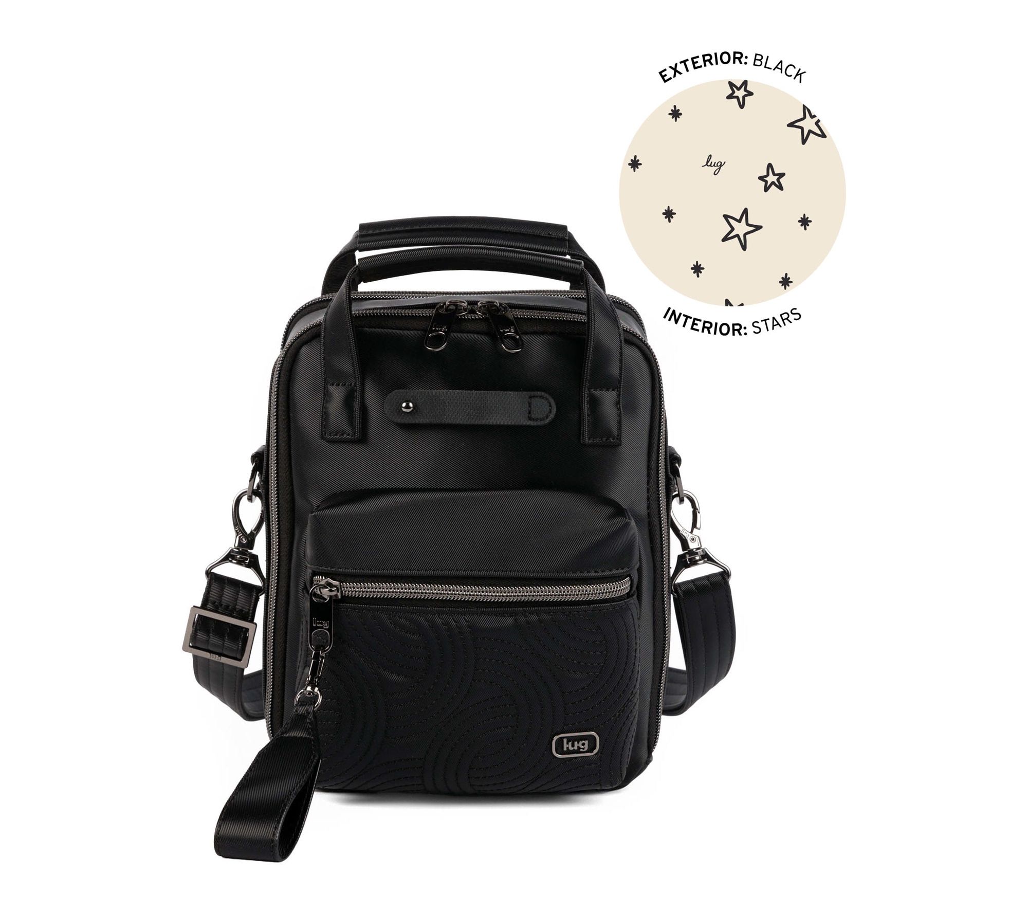 Lug North/South Satin Luxe Crossbody - Bumble