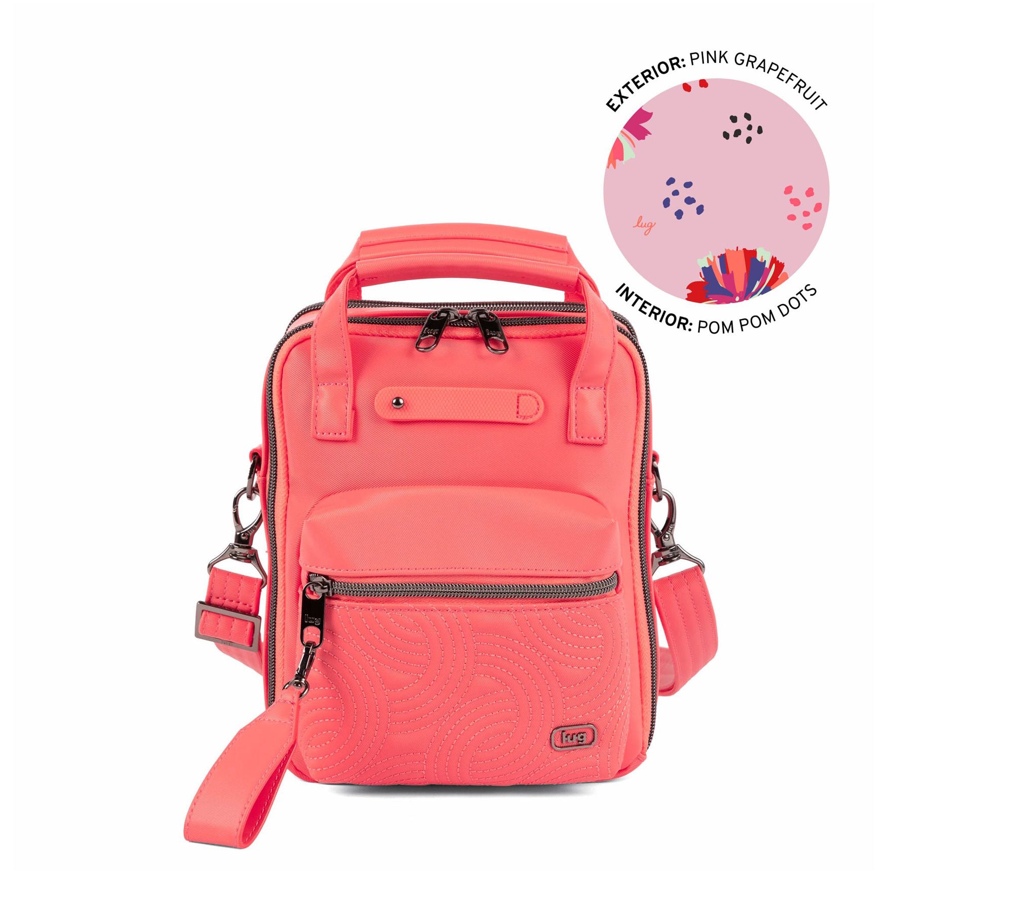 Lug North/South Satin Luxe Crossbody - Bumble