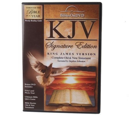 King James Complete Old and New Testament on DVD - QVC.com