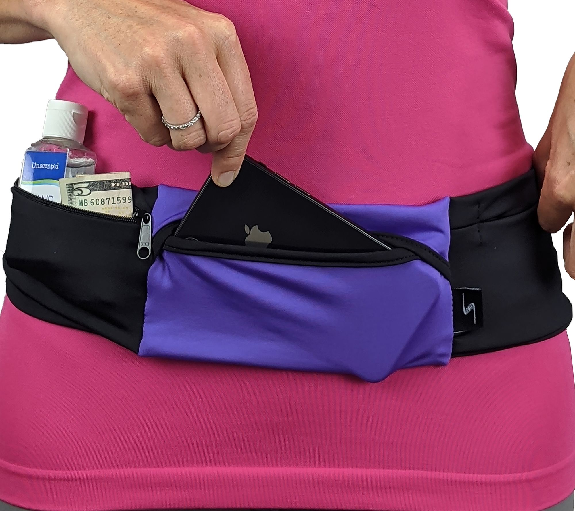 Sprigs 3Pocket Adjustable Active Belt