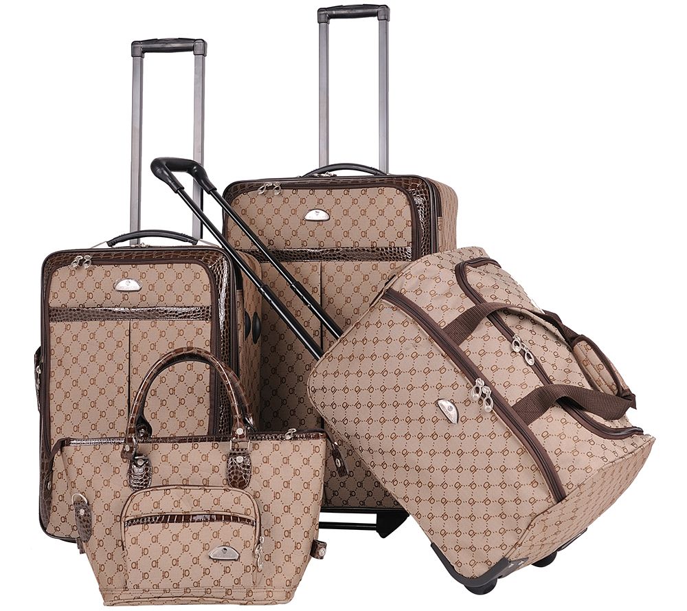 American Flyer Madrid 5-Piece Spinner Luggage Set - QVC.com