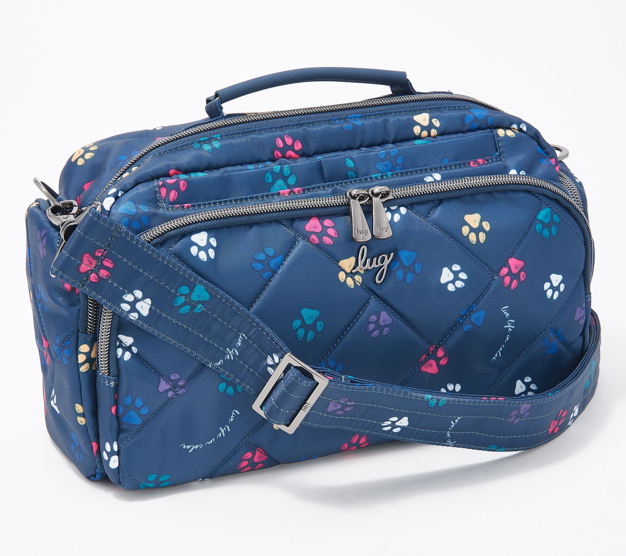 Lug Quilted Crossbody - Trolley 2