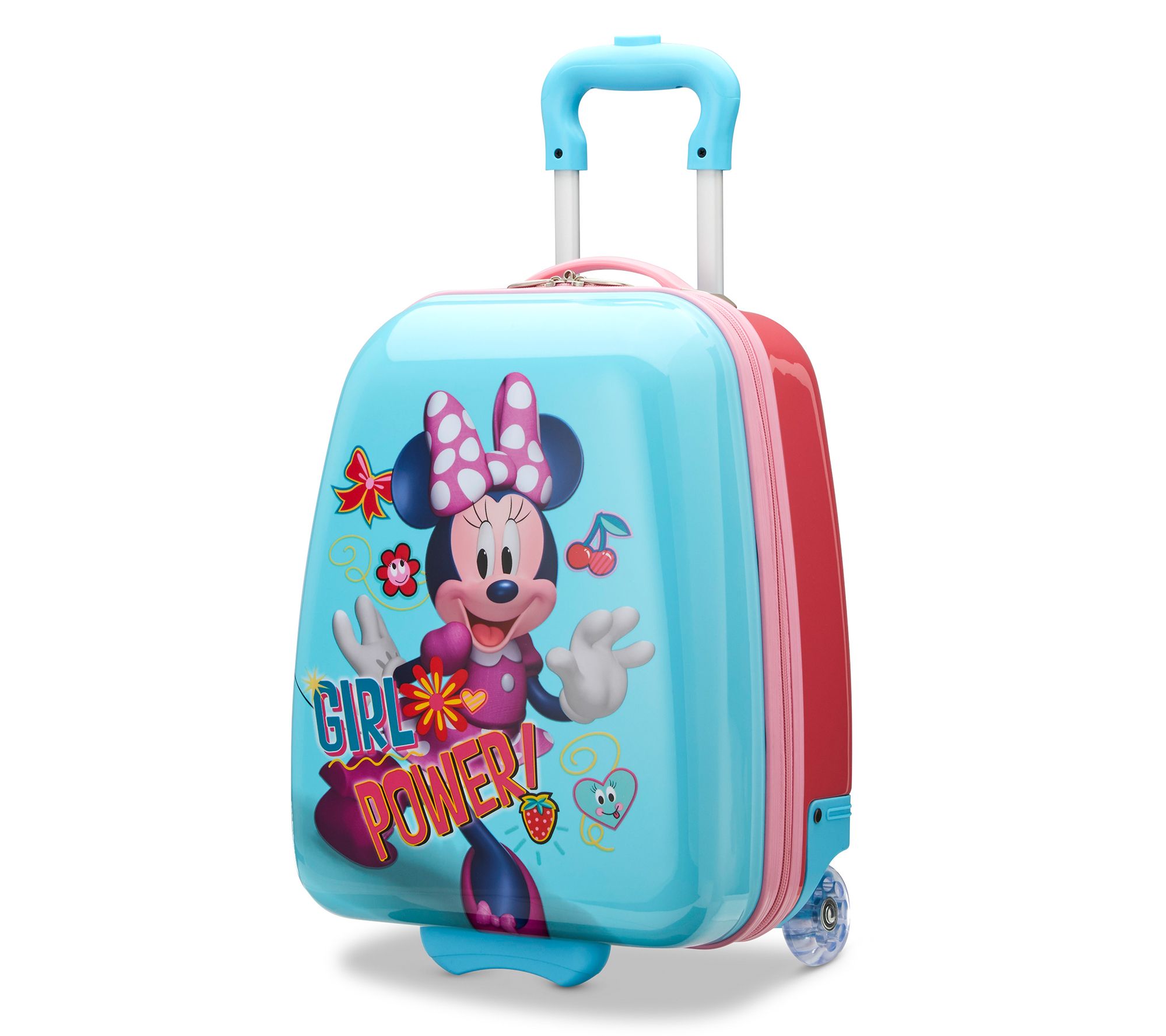 minnie mouse rolling luggage for kids